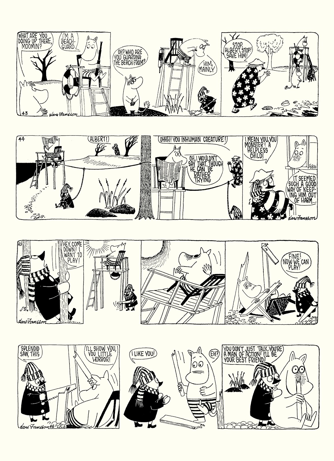 Moomin: The Complete Lars Jansson Comic Strip issue TPB 8 - Page 62