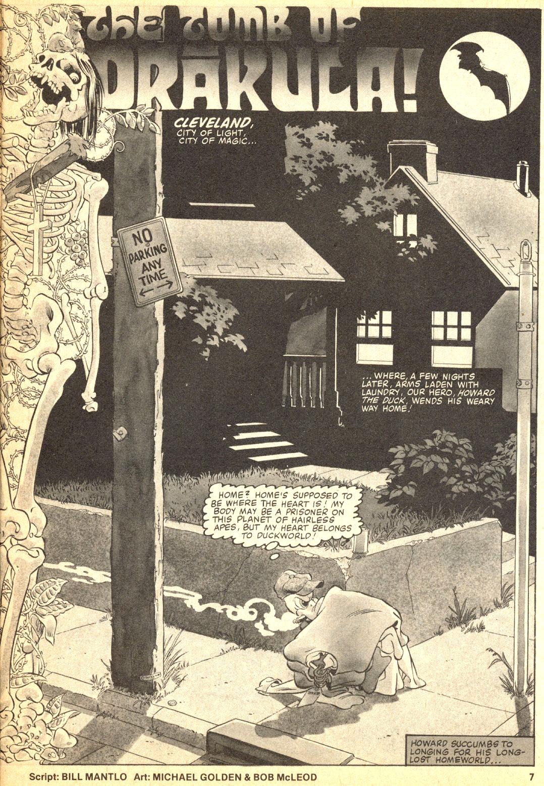 Read online Howard the Duck (1979) comic -  Issue #5 - 5