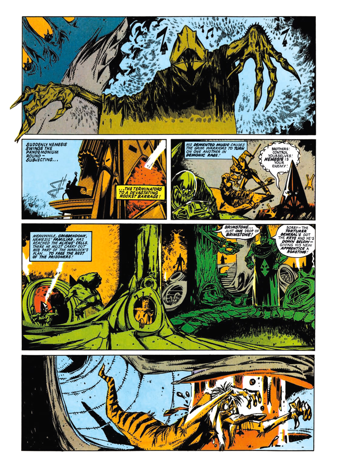 Read online Nemesis The Warlock comic -  Issue # TPB Deviant Edition - 59