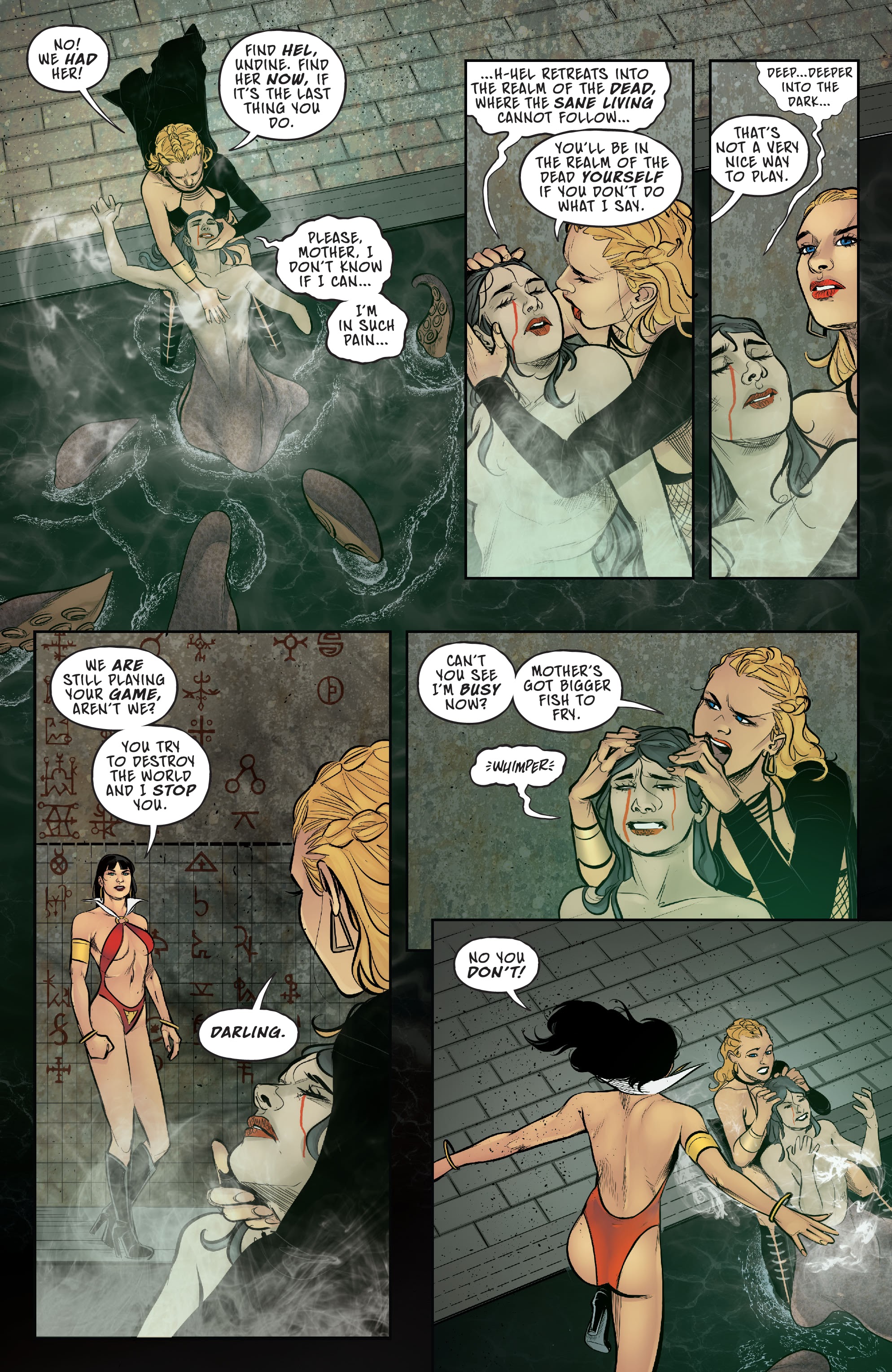 Read online Vampirella VS. Purgatori comic -  Issue #5 - 11