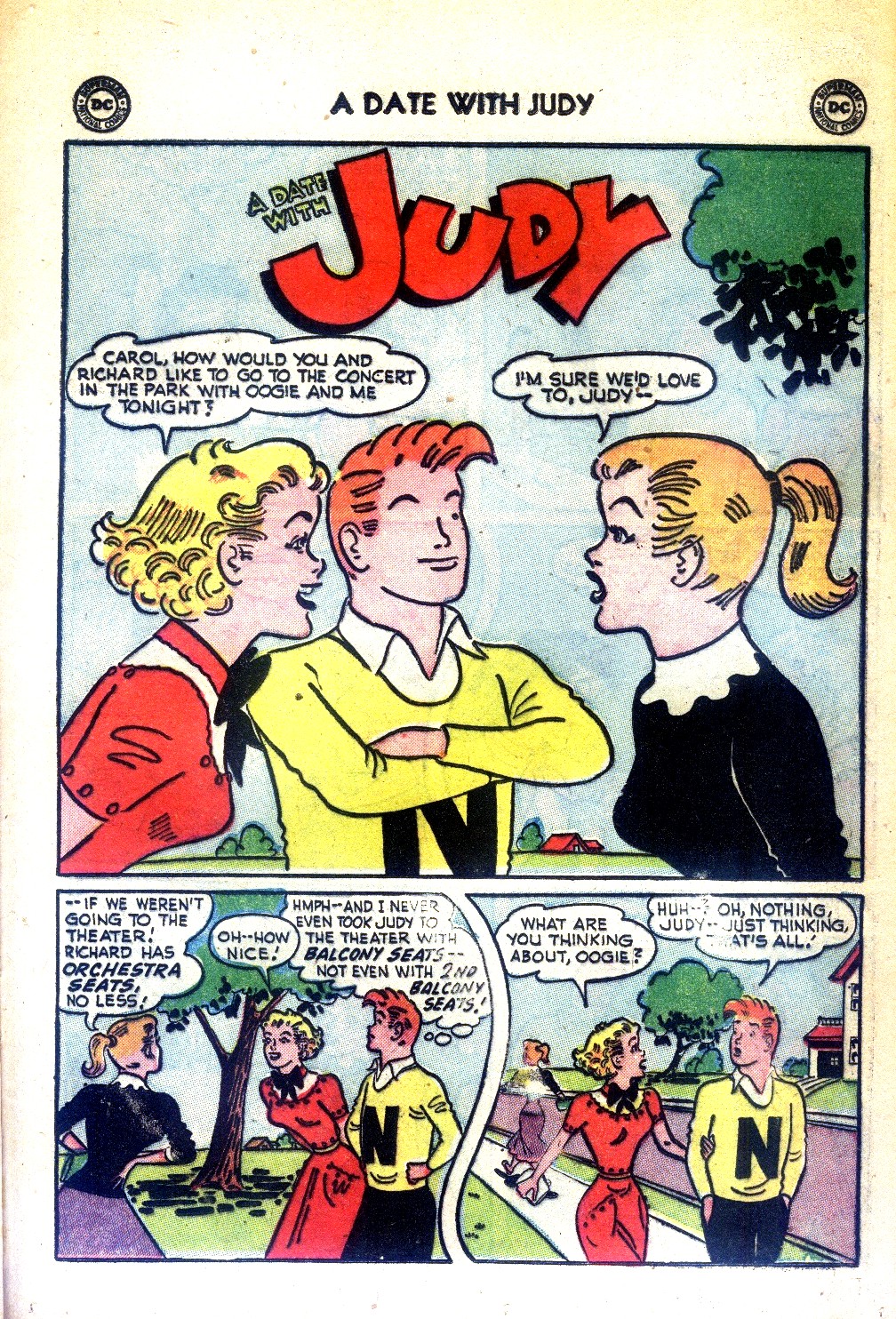 Read online A Date with Judy comic -  Issue #35 - 30