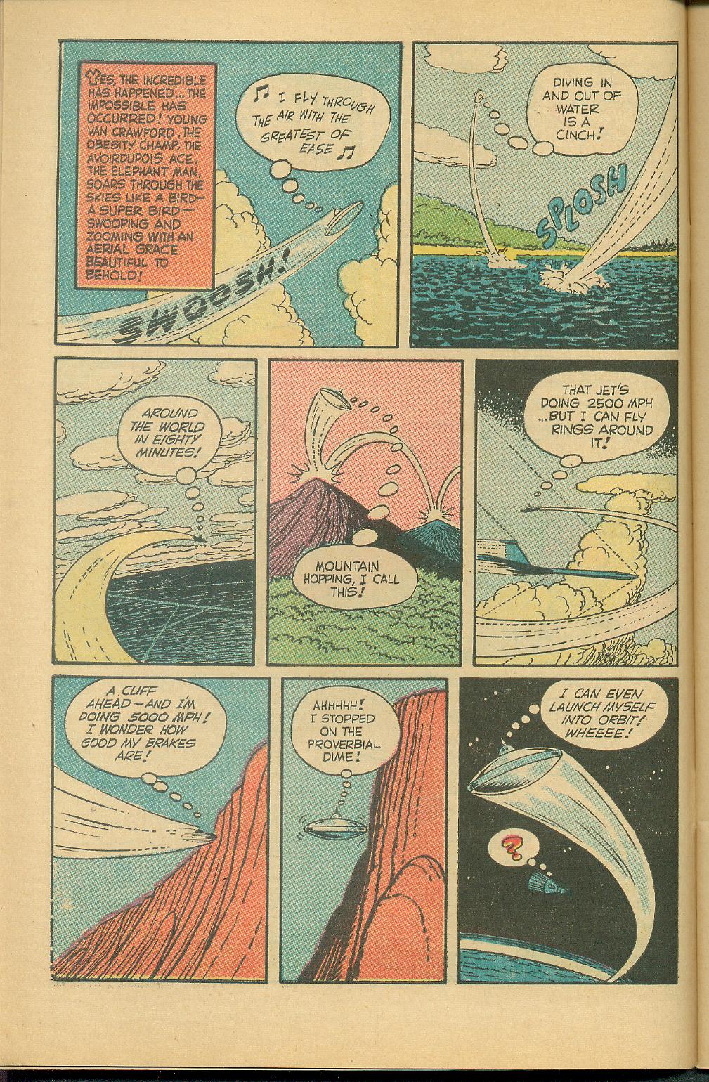 Read online Fatman, The Human Flying Saucer comic -  Issue #1 - 10