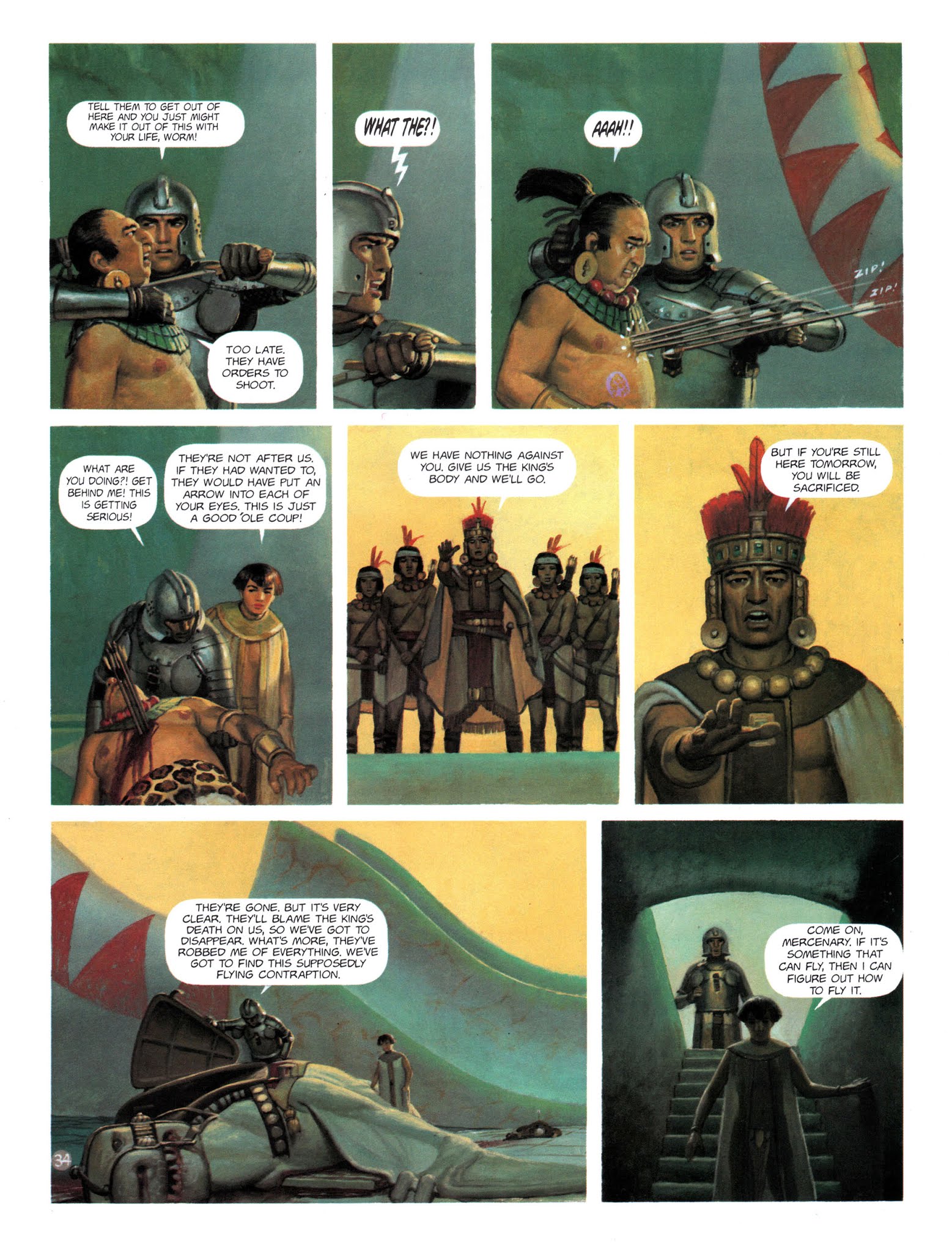 Read online The Mercenary comic -  Issue #7 - 37