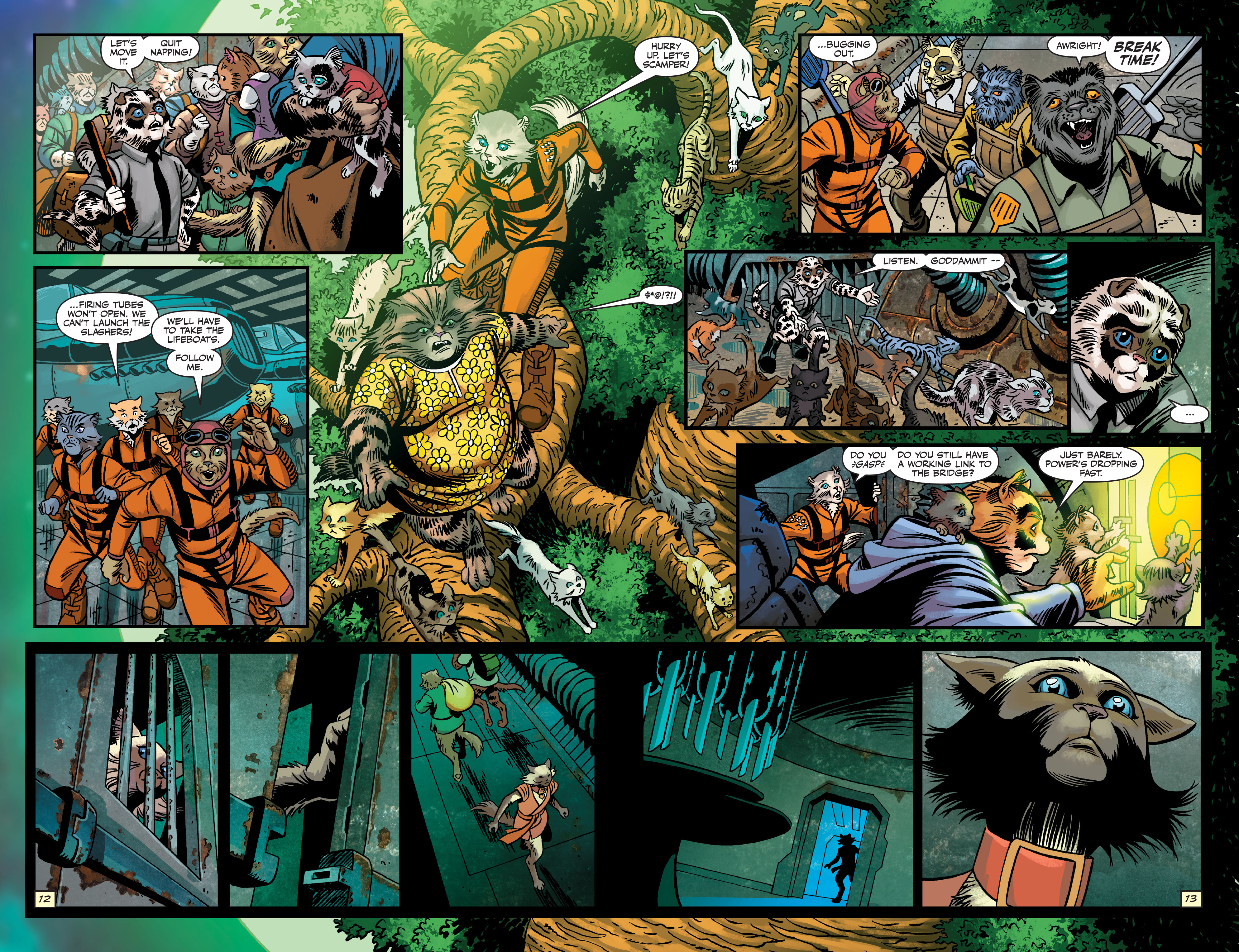 Read online Captain Ginger Season 2 comic -  Issue #2 - 13