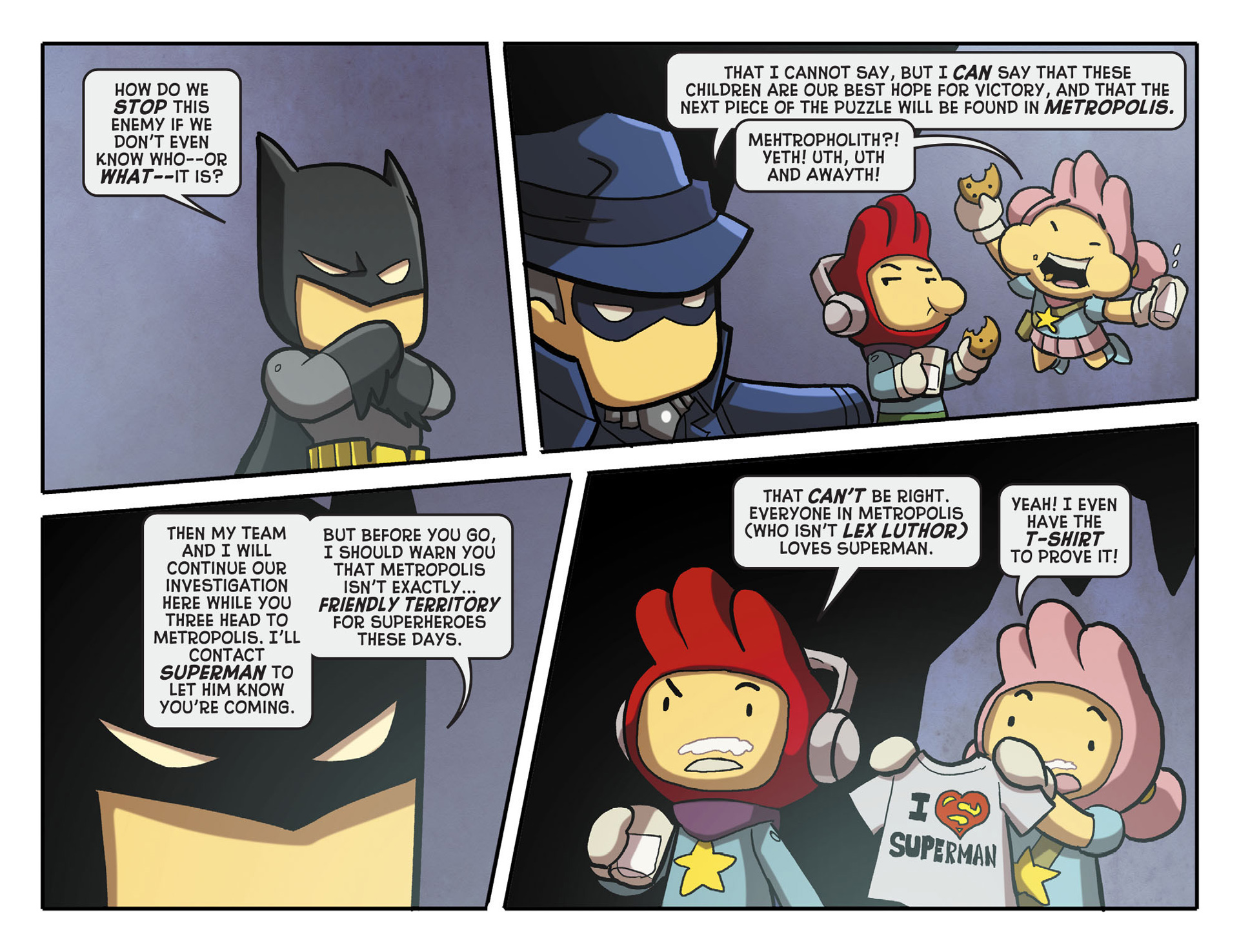Read online Scribblenauts Unmasked: A Crisis of Imagination comic -  Issue #2 - 21