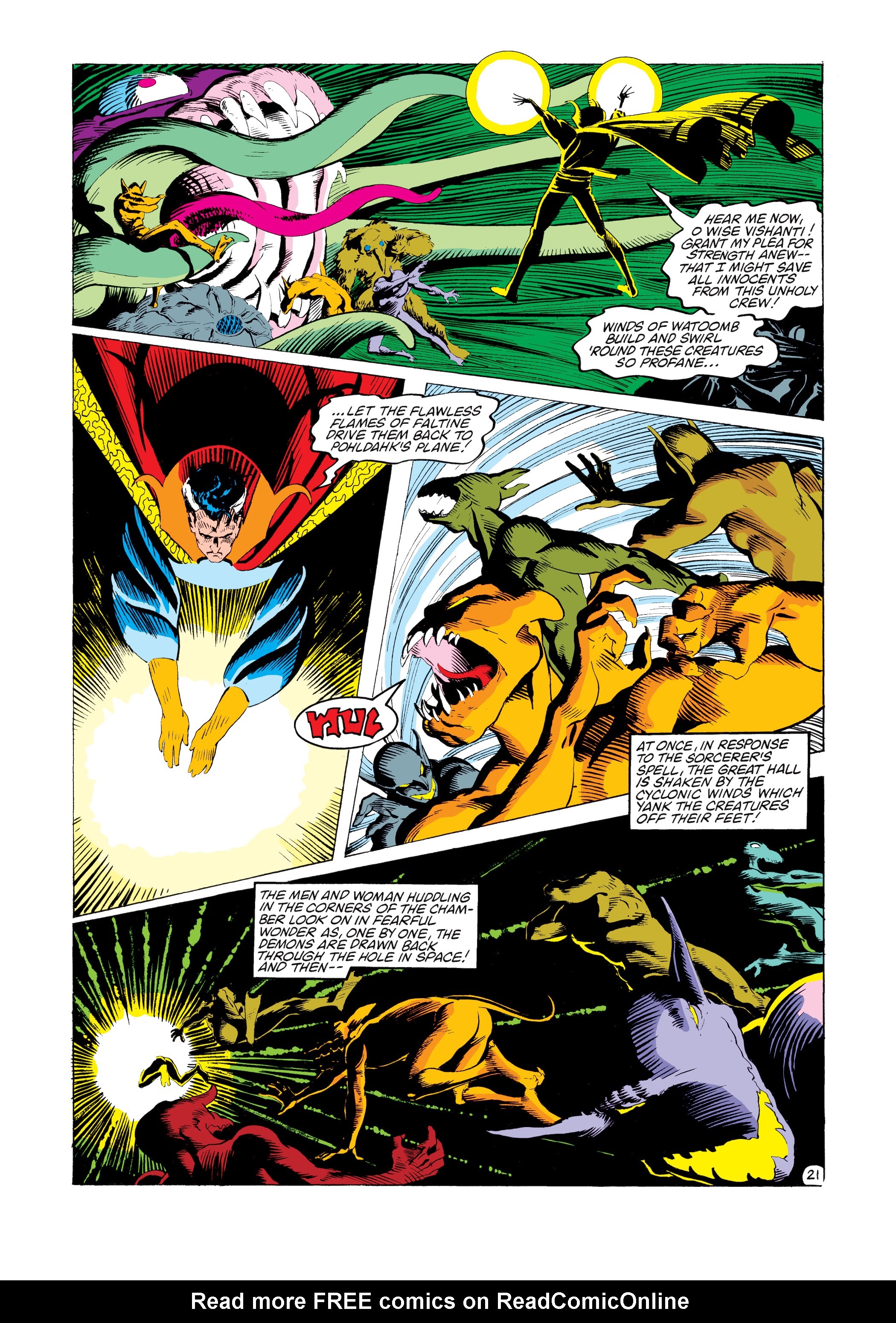 Read online Marvel Masterworks: Doctor Strange comic -  Issue # TPB 10 (Part 2) - 87