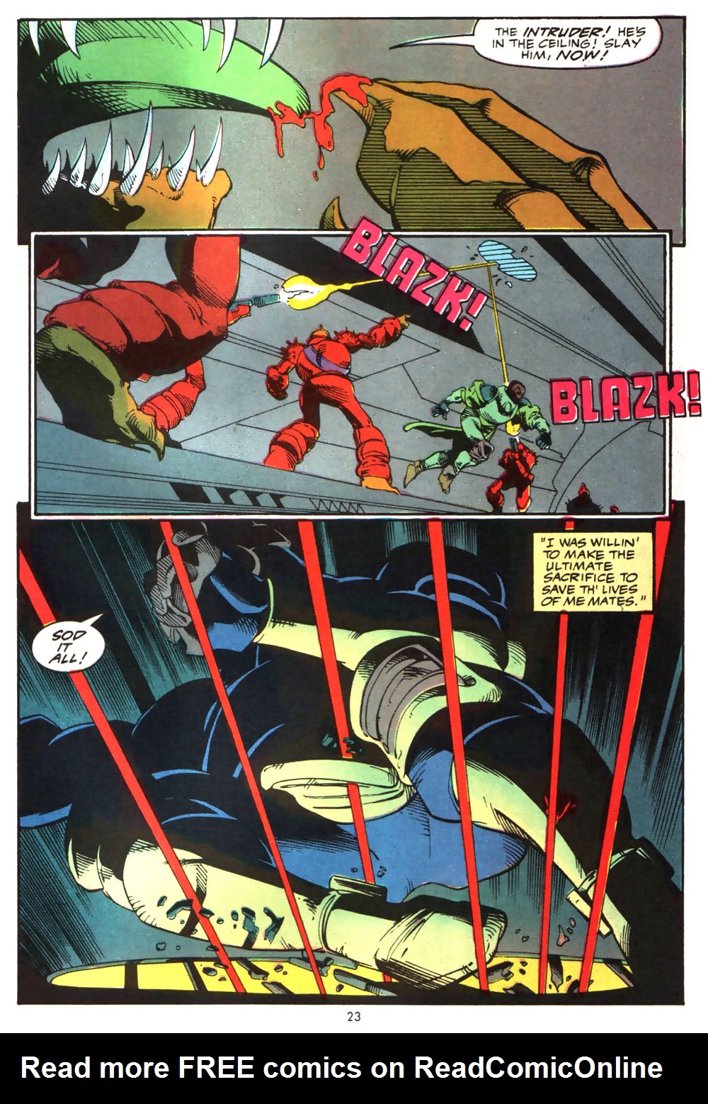 Read online Alien Legion (1987) comic -  Issue #5 - 25