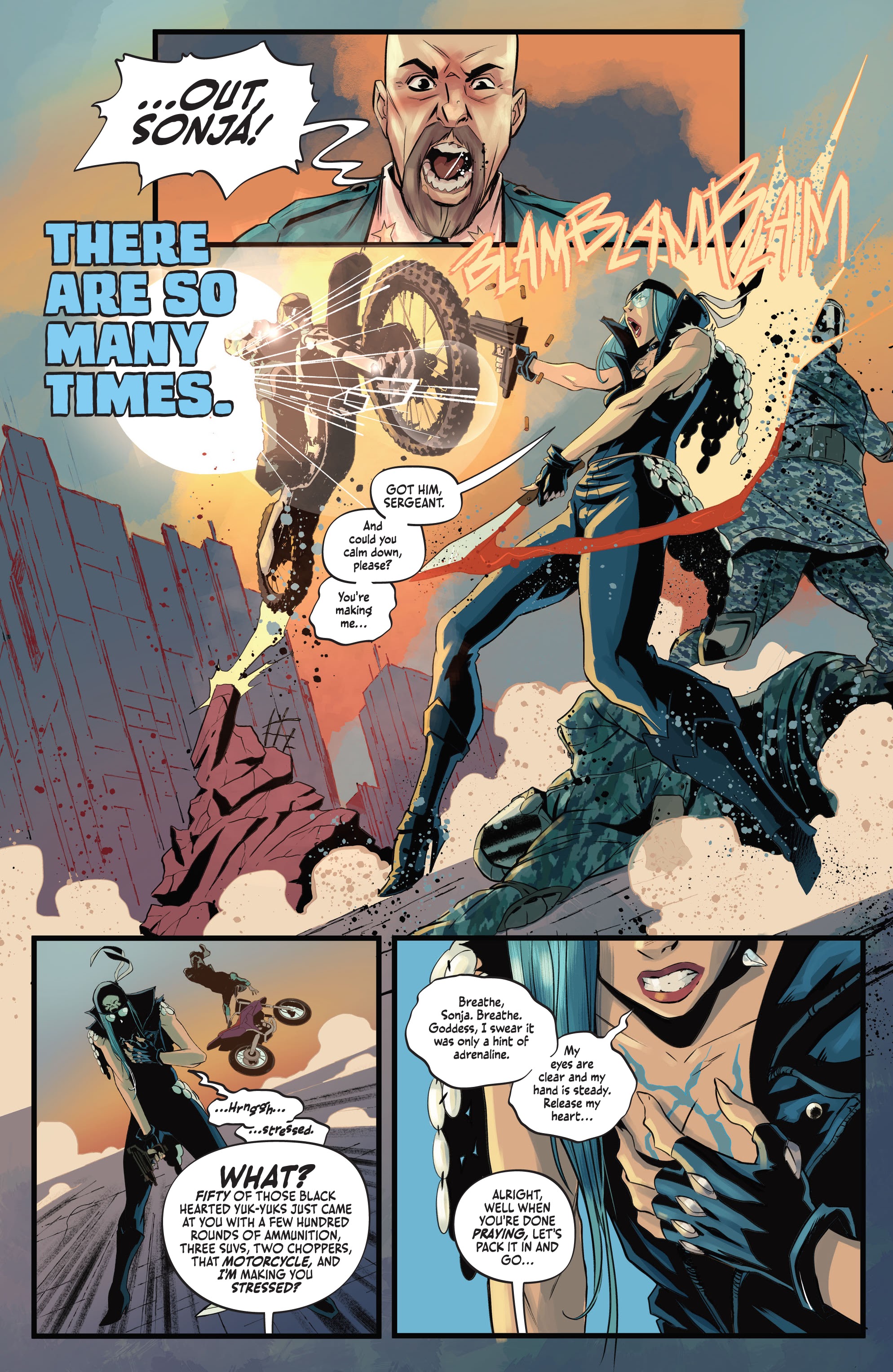 Read online Sonjaversal comic -  Issue #2 - 8