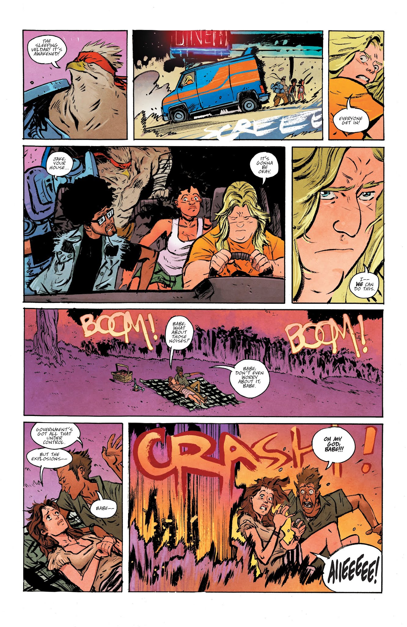 Read online Murder Falcon comic -  Issue #4 - 5
