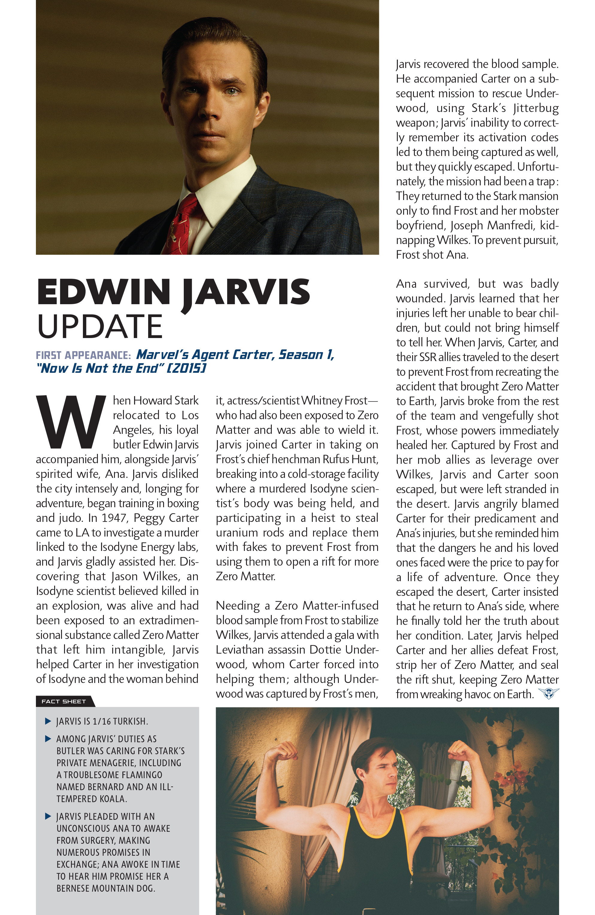 Read online Guidebook to the Marvel Cinematic Universe - Marvel's Agent Carter Season Two comic -  Issue # Full - 5