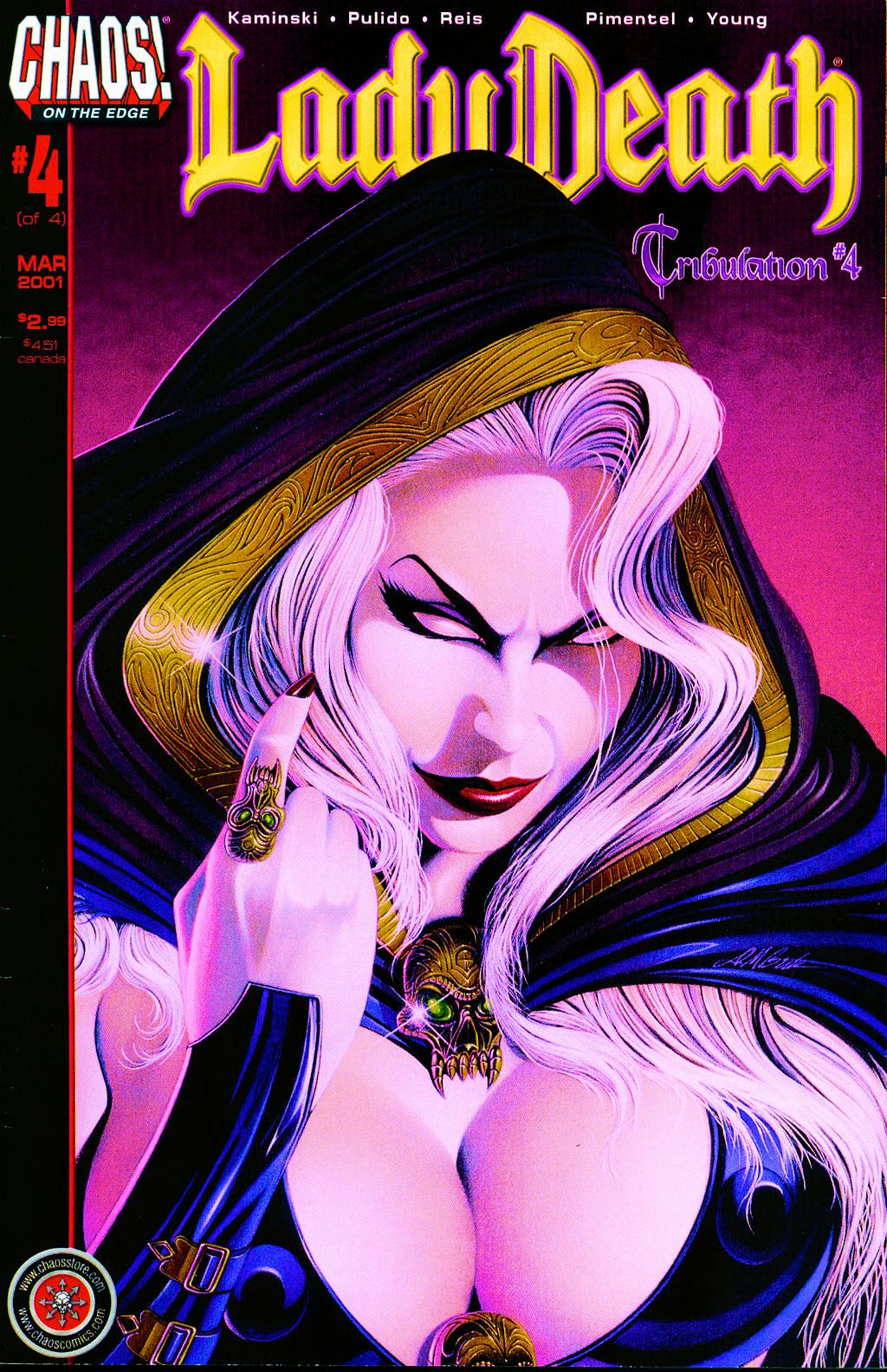 Read online Lady Death: Tribulation comic -  Issue #4 - 1