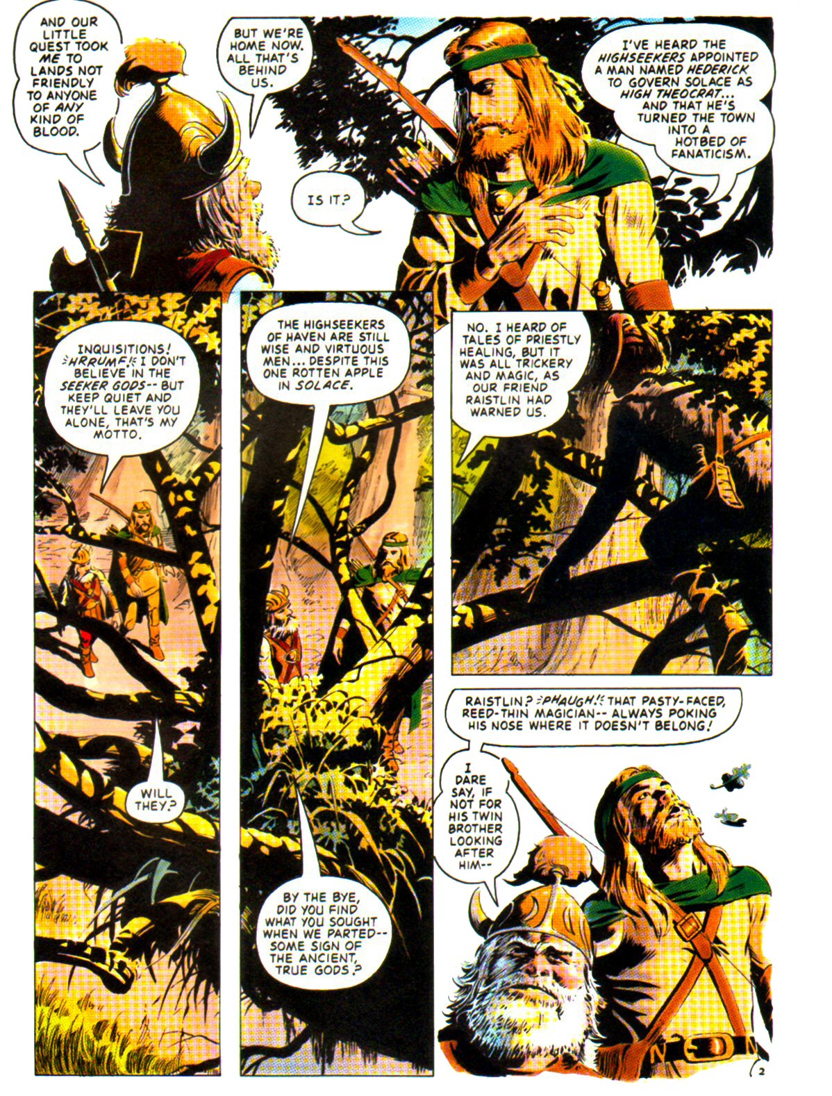 Read online Dragonlance Saga comic -  Issue #1 - 6
