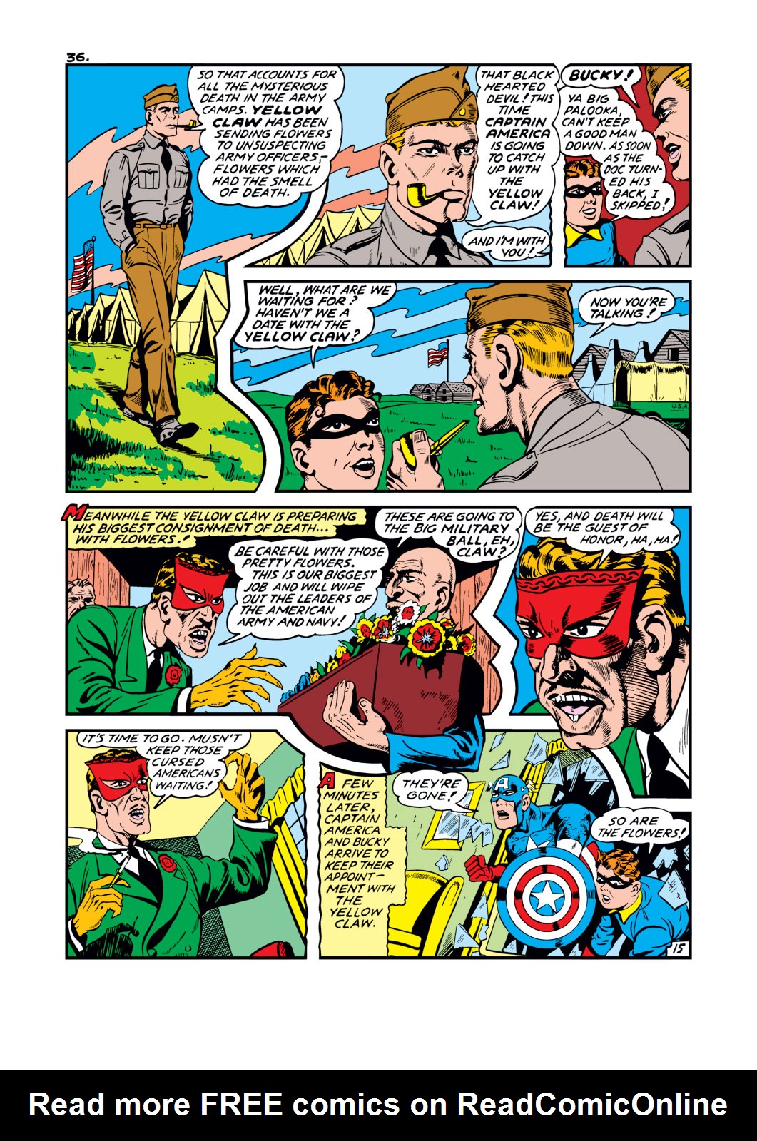 Read online Captain America Comics comic -  Issue #14 - 37