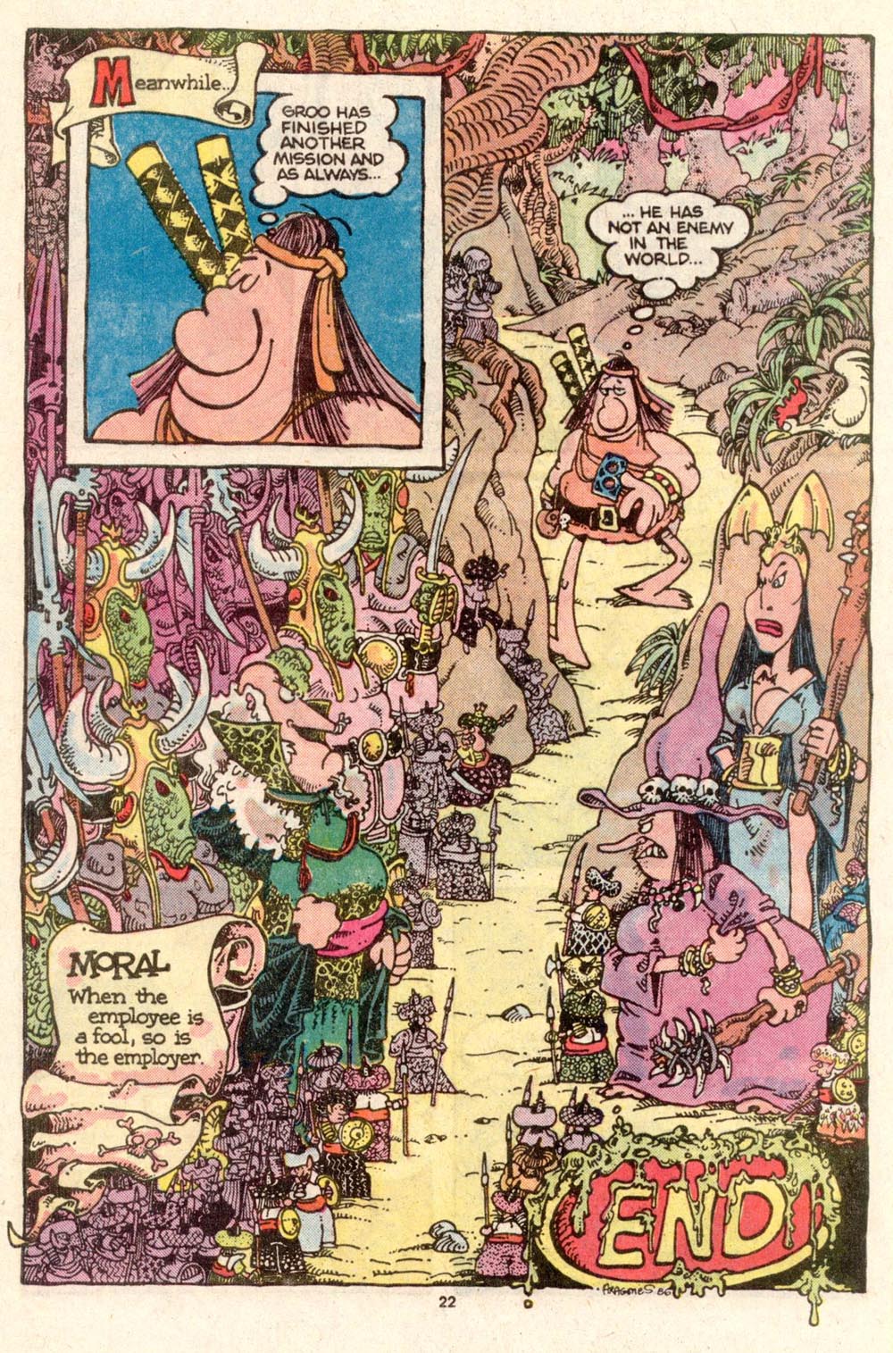 Read online Sergio Aragonés Groo the Wanderer comic -  Issue #26 - 23