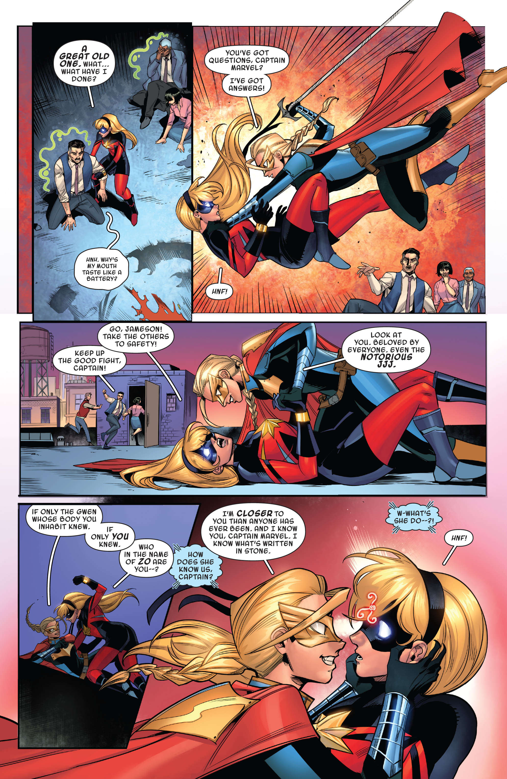 Read online Spider-Gwen: Gwenverse comic -  Issue #4 - 14