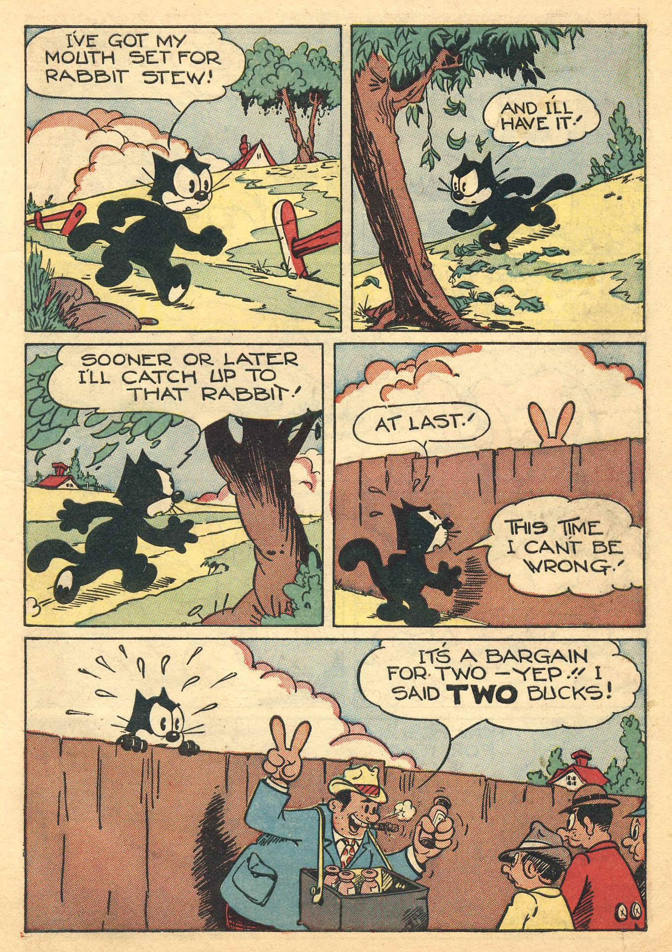 Read online Felix the Cat (1948) comic -  Issue #2 - 9