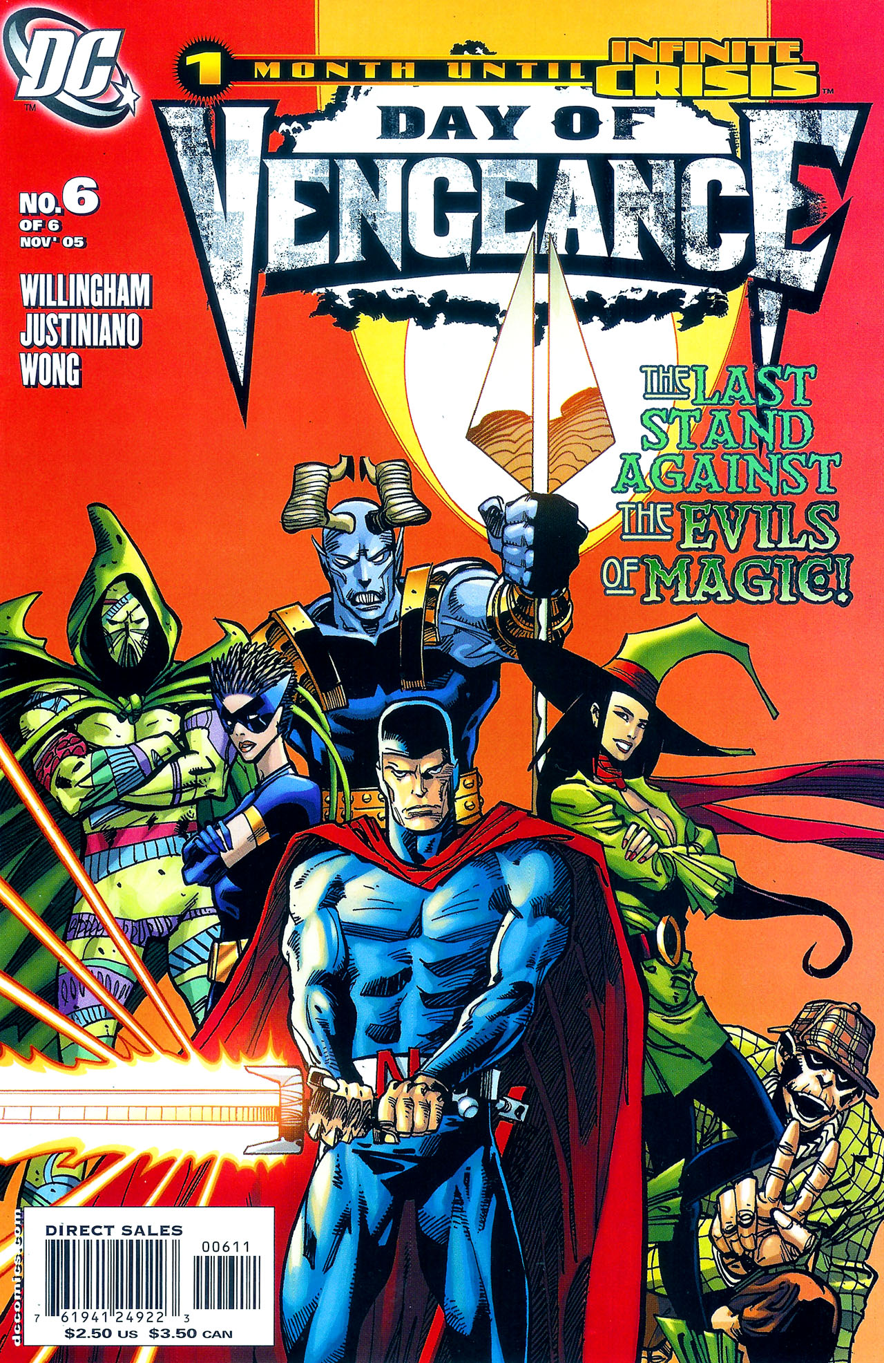 Read online Day of Vengeance comic -  Issue #6 - 1