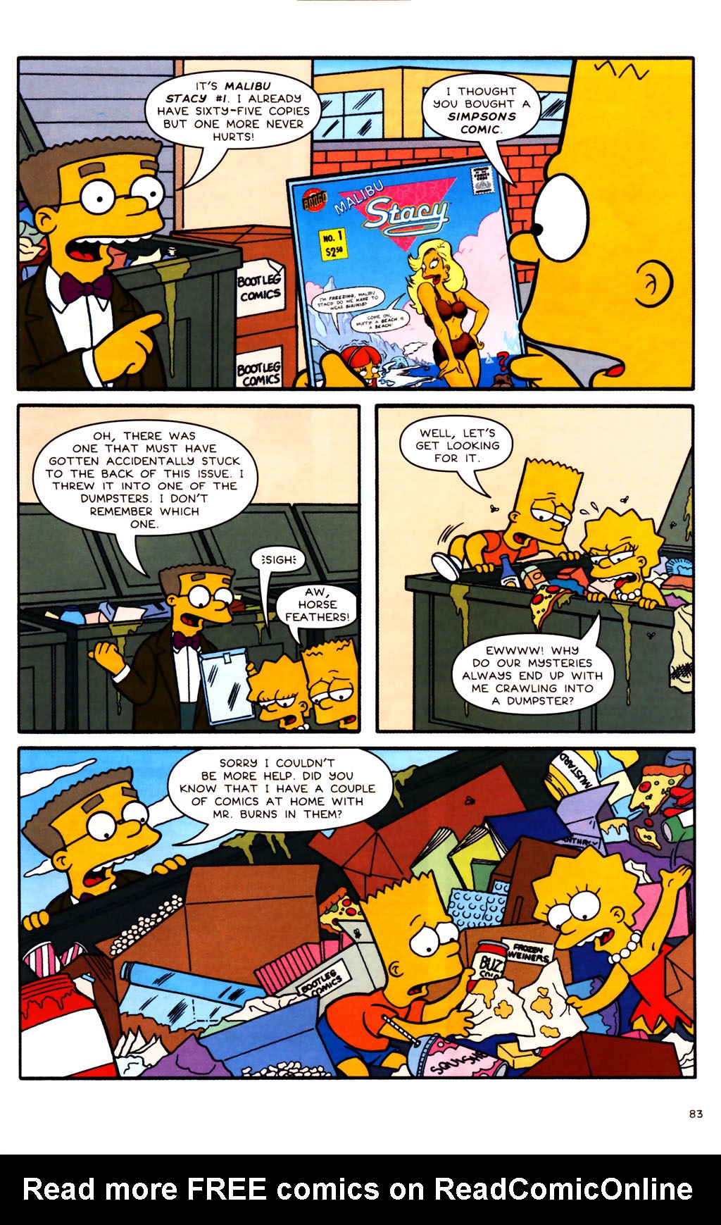 Read online Simpsons Comics comic -  Issue #100 - 83