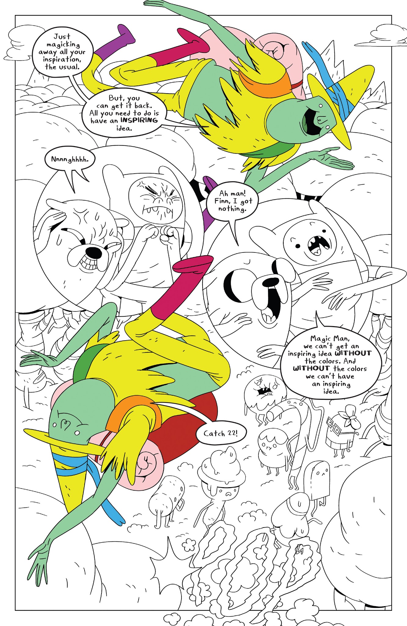 Read online Adventure Time comic -  Issue #74 - 7