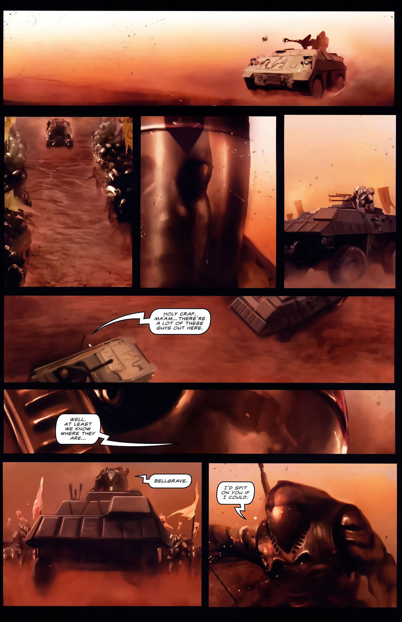 Read online Shrapnel: Aristeia Rising comic -  Issue #5 - 7