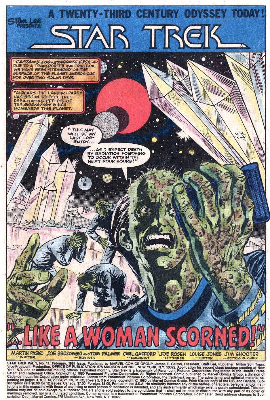 Read online Star Trek (1980) comic -  Issue #11 - 3