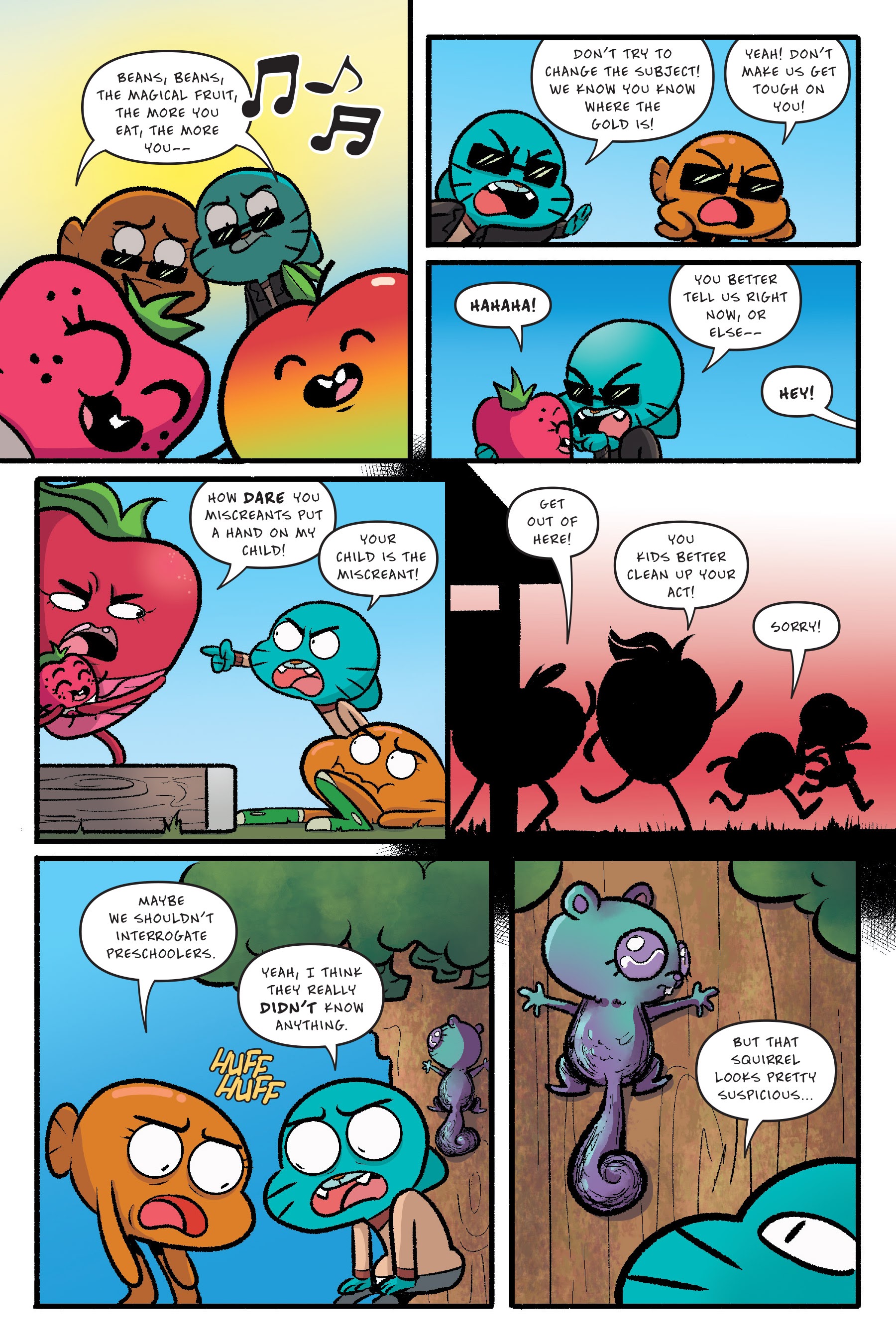 Read online The Amazing World of Gumball: The Storm comic -  Issue # TPB - 133