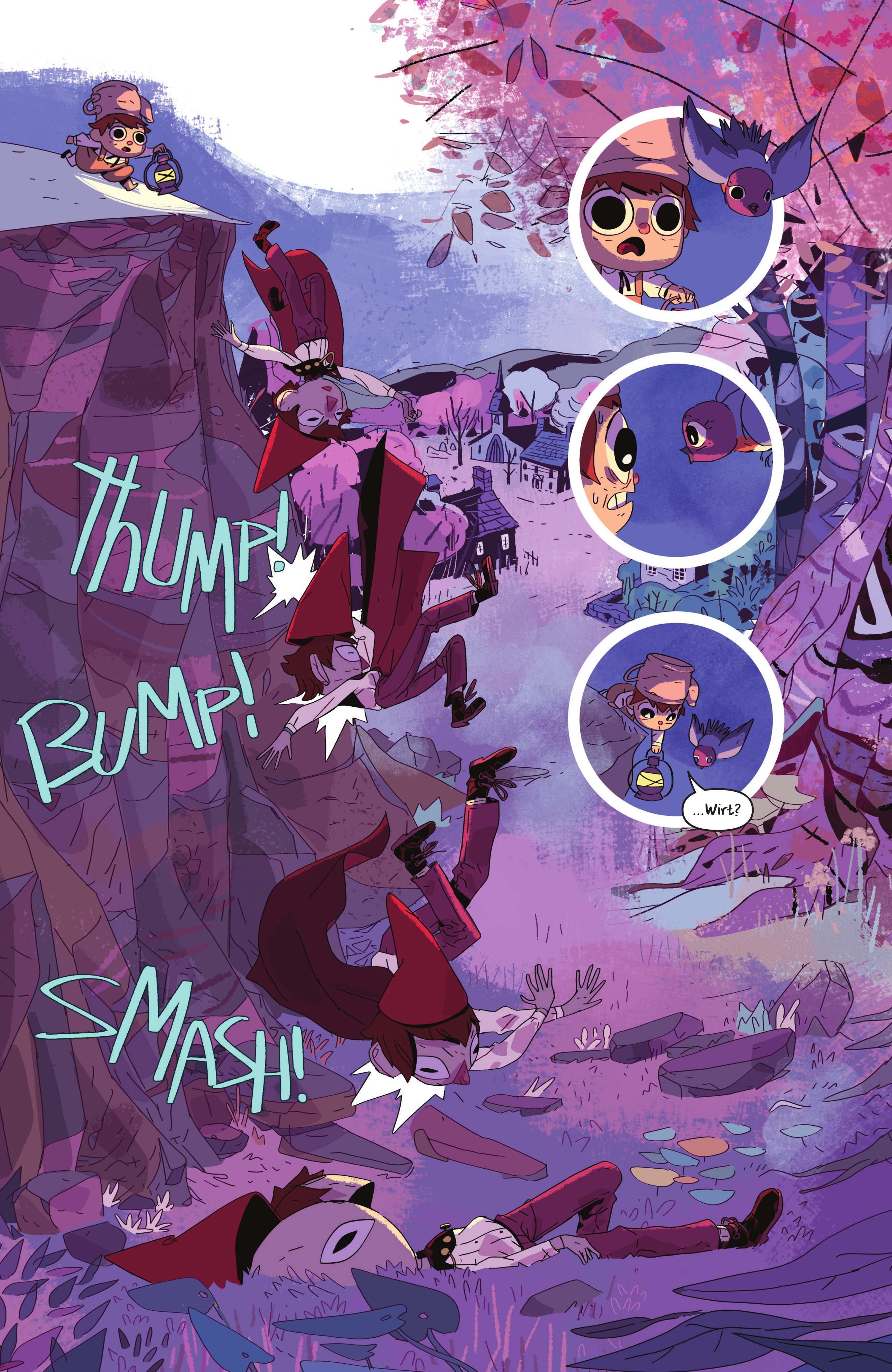 Read online Over the Garden Wall: Hollow Town comic -  Issue # TPB - 81