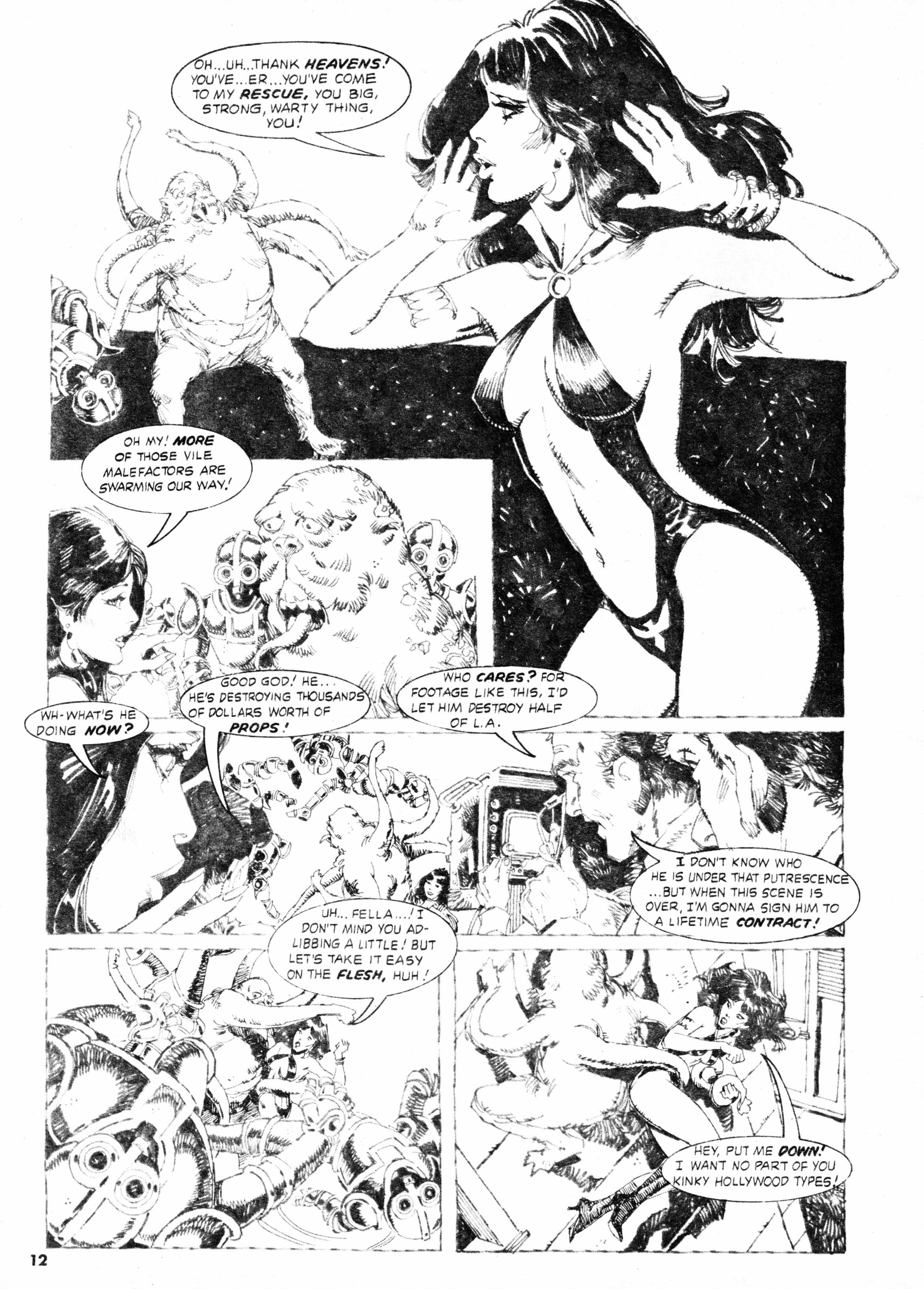 Read online Vampirella (1969) comic -  Issue #68 - 12