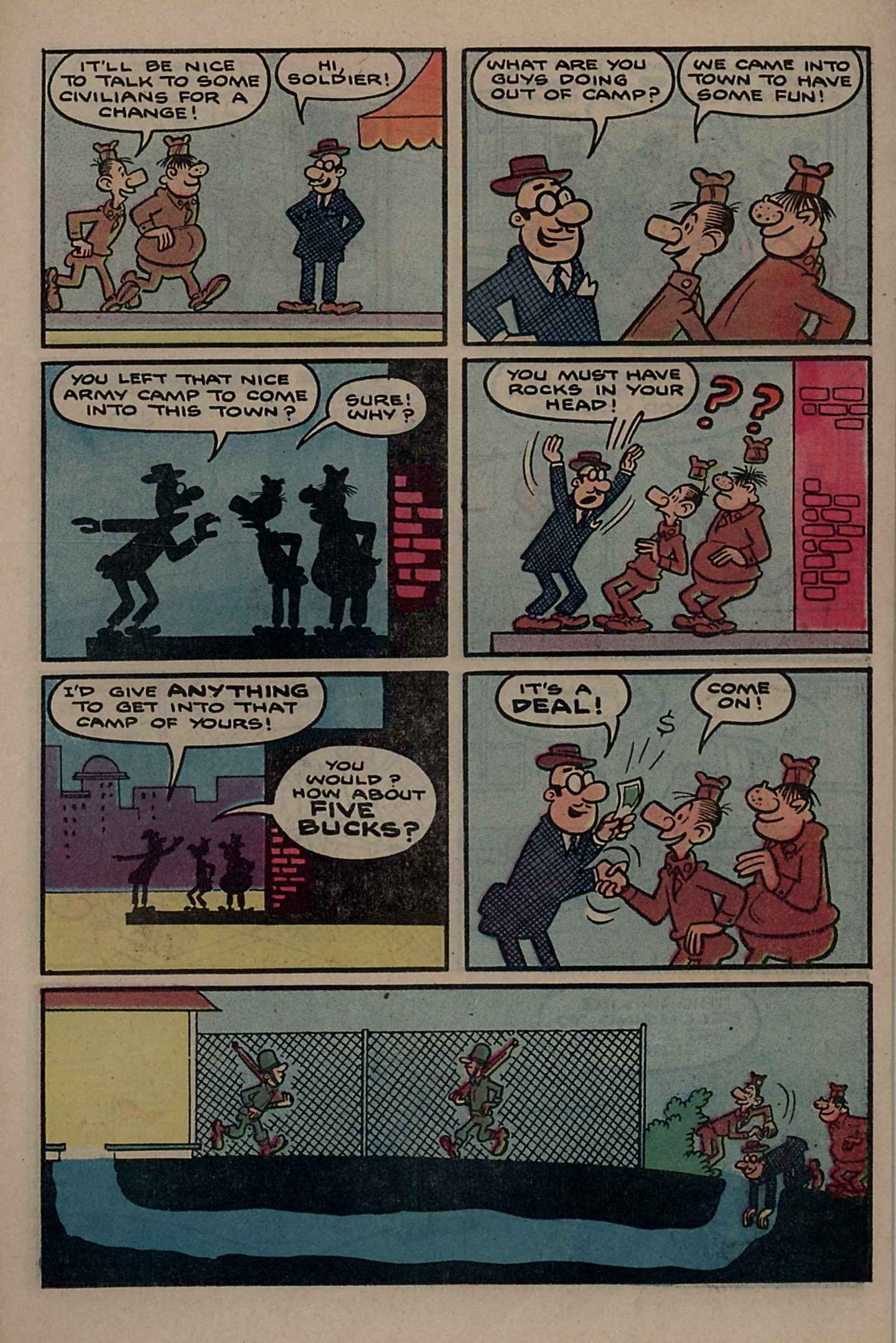 Read online Sad Sack comic -  Issue #283 - 23