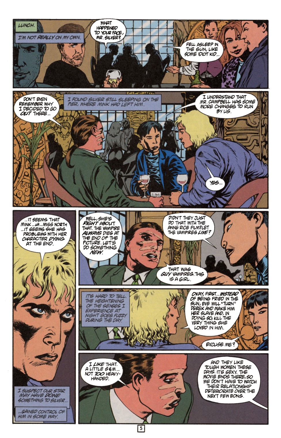 Read online Vamps: Hollywood & Vein comic -  Issue #5 - 6