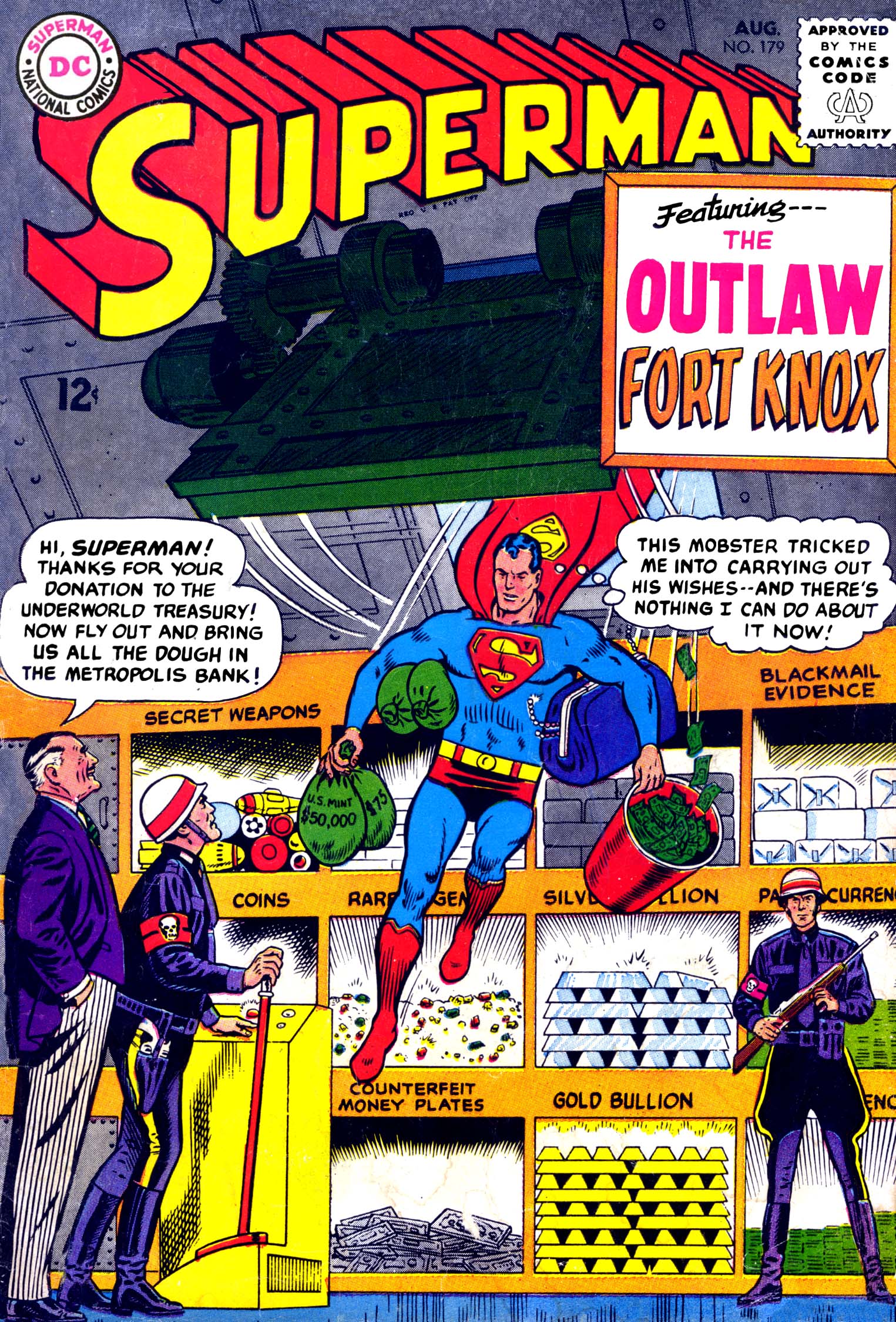 Read online Superman (1939) comic -  Issue #179 - 1