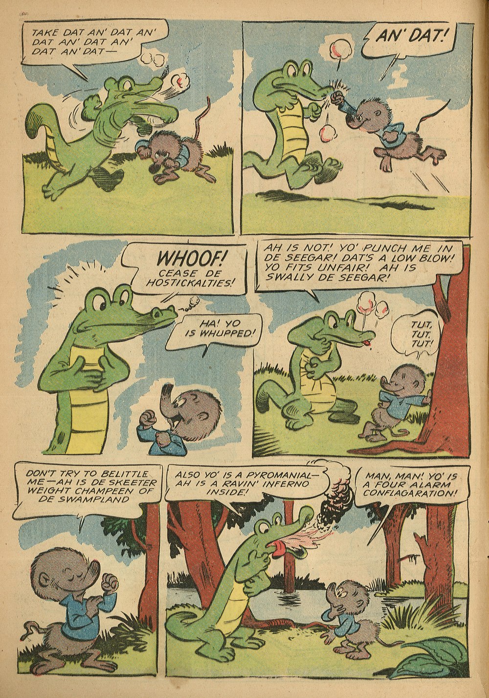 Read online Animal Comics comic -  Issue #24 - 4