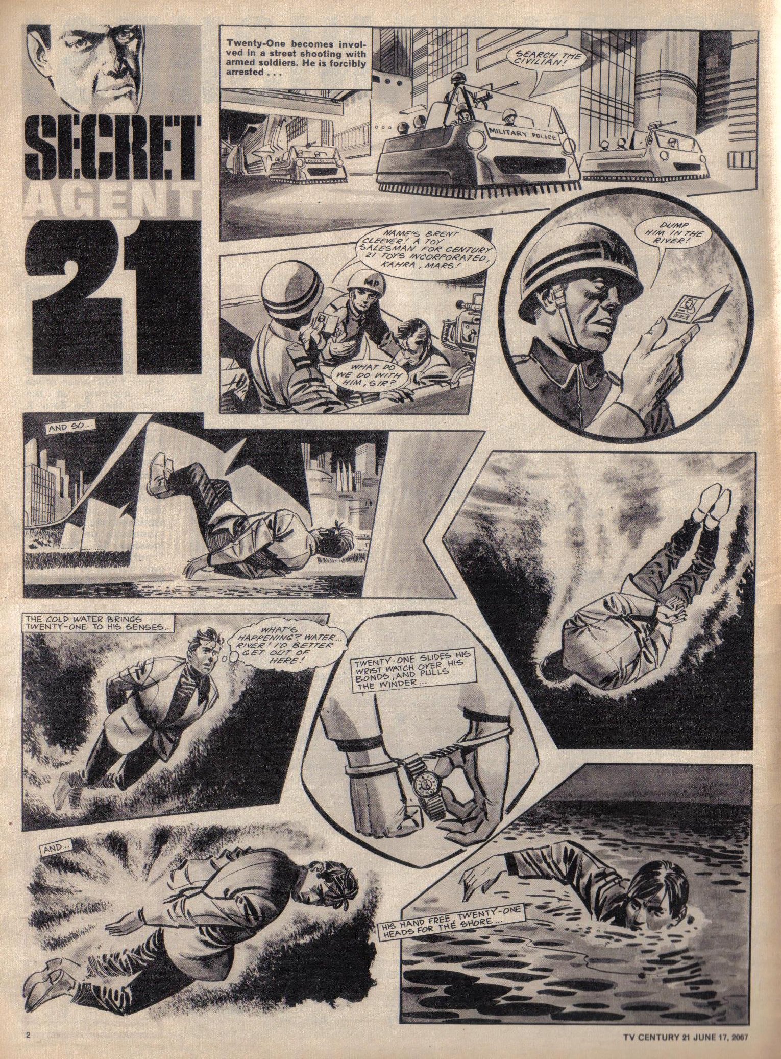 Read online TV Century 21 (TV 21) comic -  Issue #126 - 2