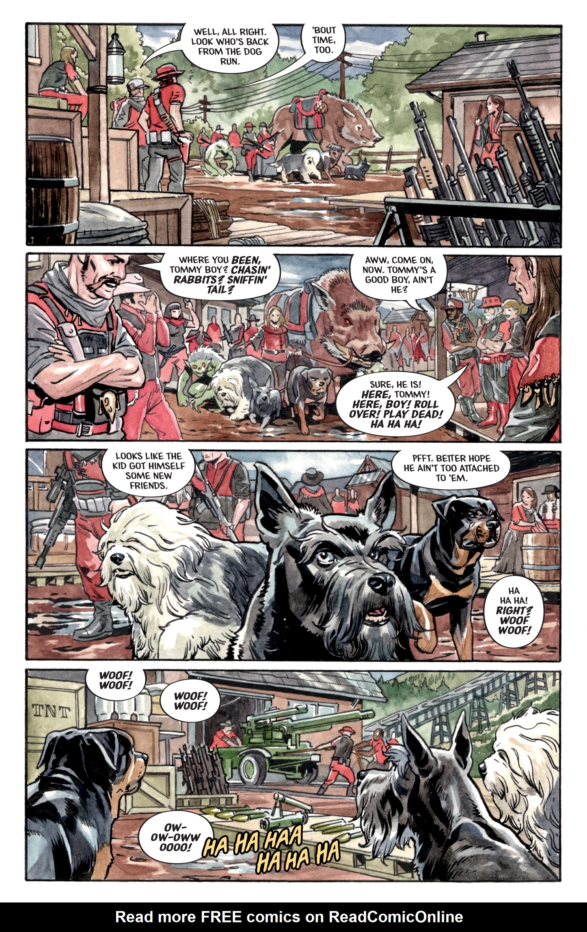 Read online Beasts of Burden: Wise Dogs and Eldritch Men comic -  Issue #4 - 3