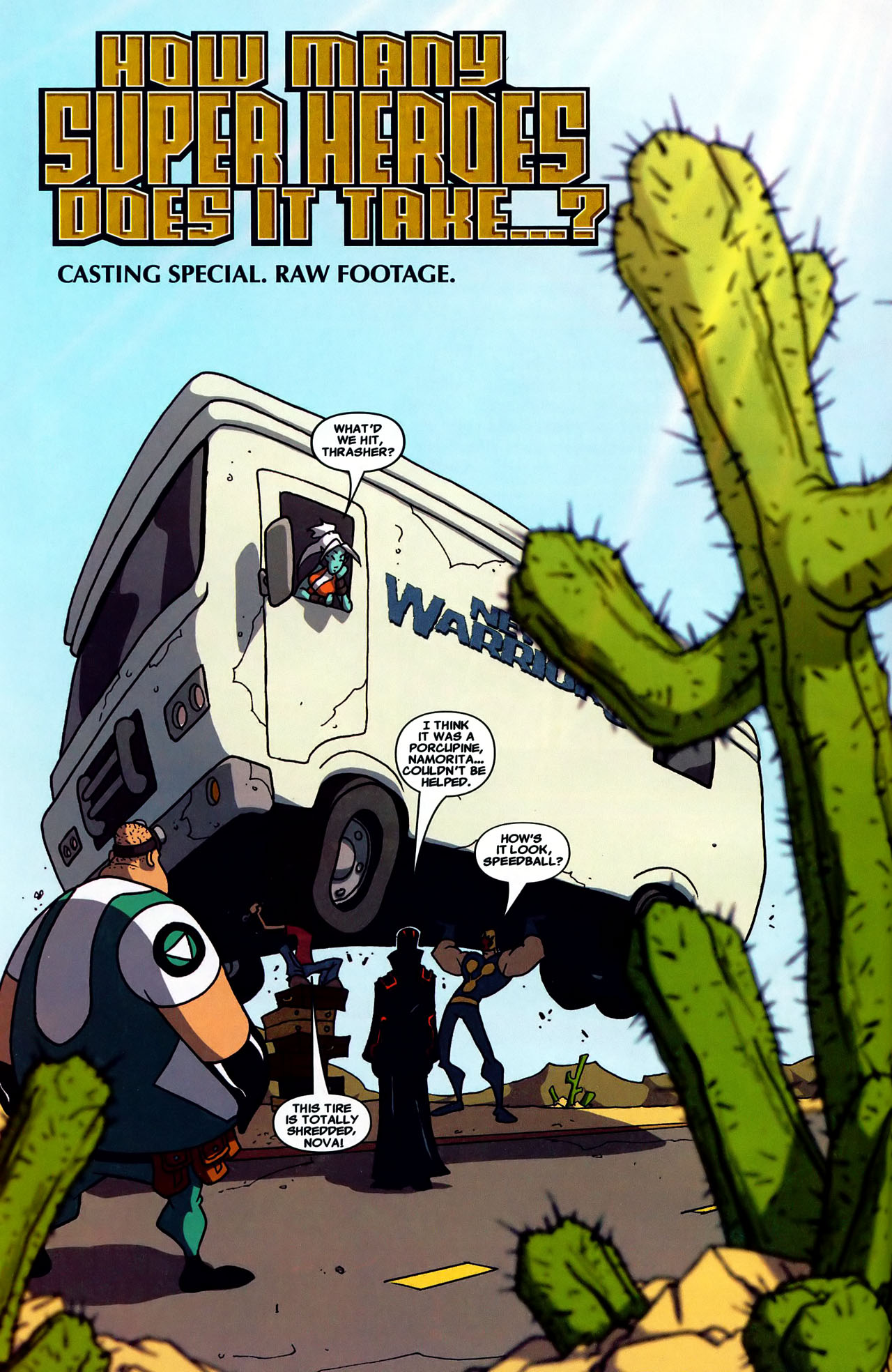 Read online New Warriors (2005) comic -  Issue #3 - 4