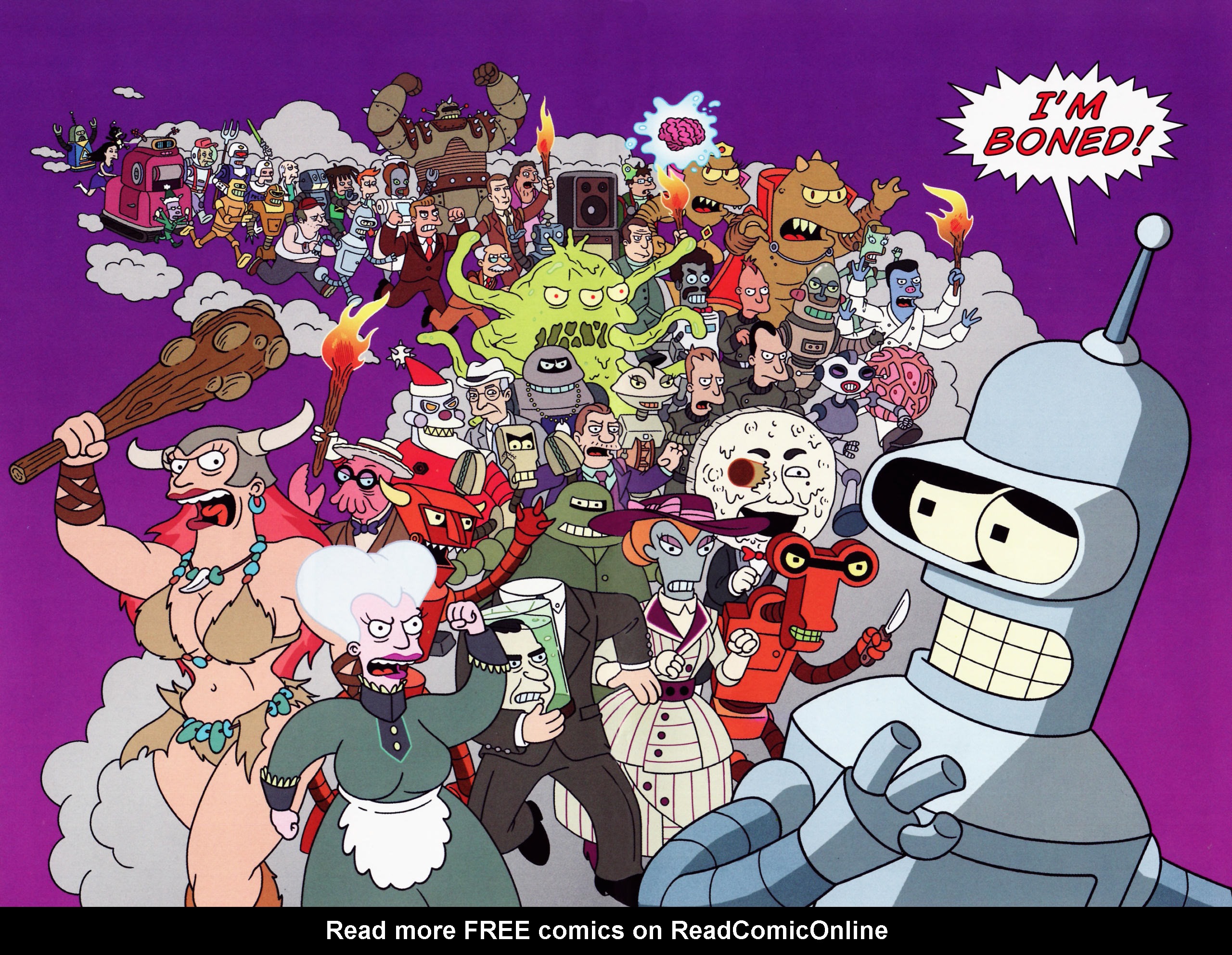 Read online Futurama Comics comic -  Issue #50b - 9