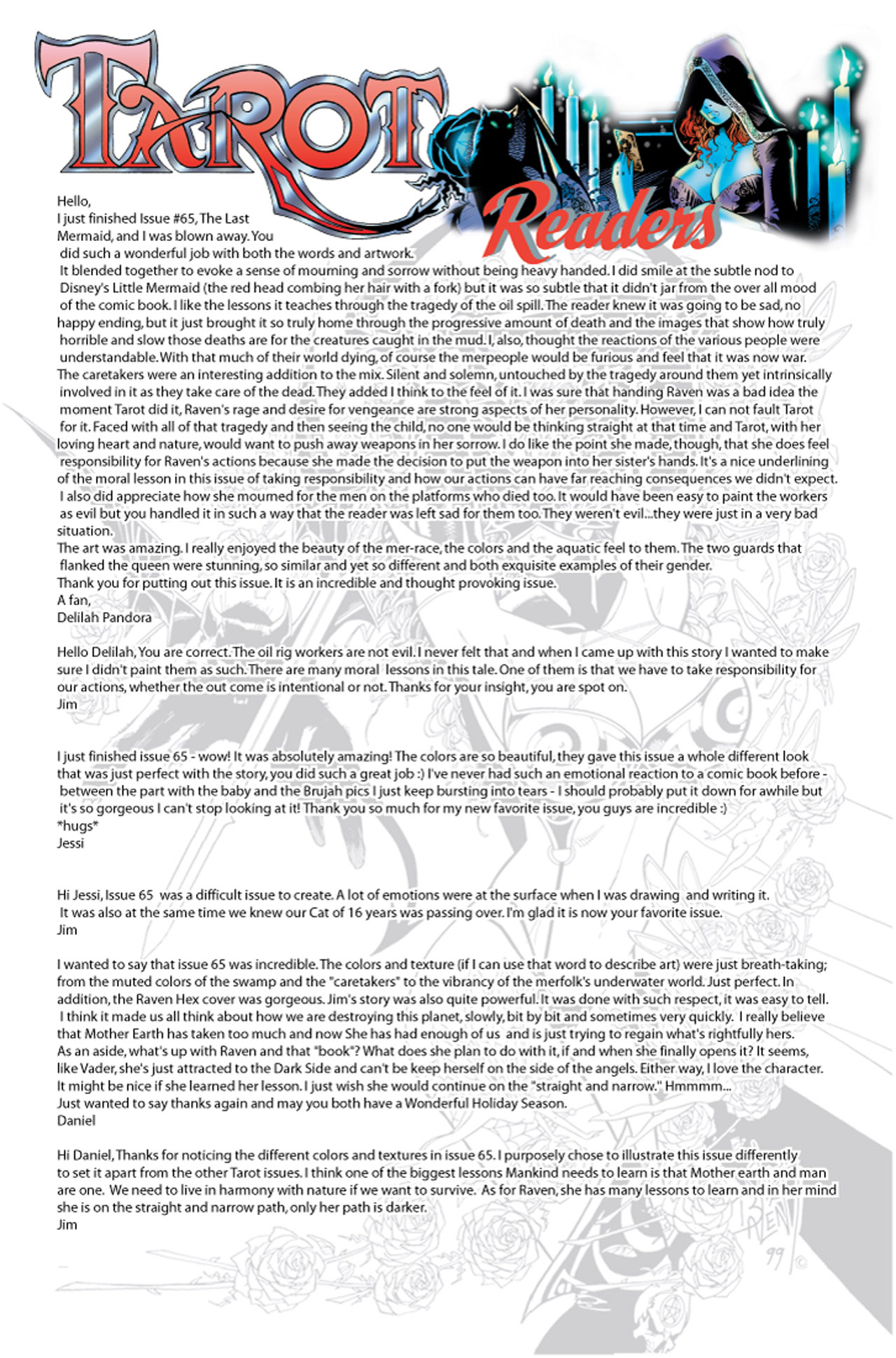 Read online Tarot: Witch of the Black Rose comic -  Issue #66 - 28