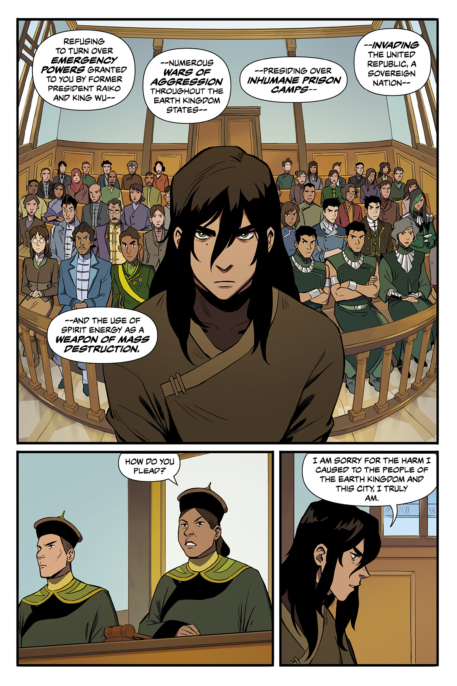 Read online The Legend of Korra: Ruins of the Empire Omnibus comic -  Issue # TPB (Part 1) - 20