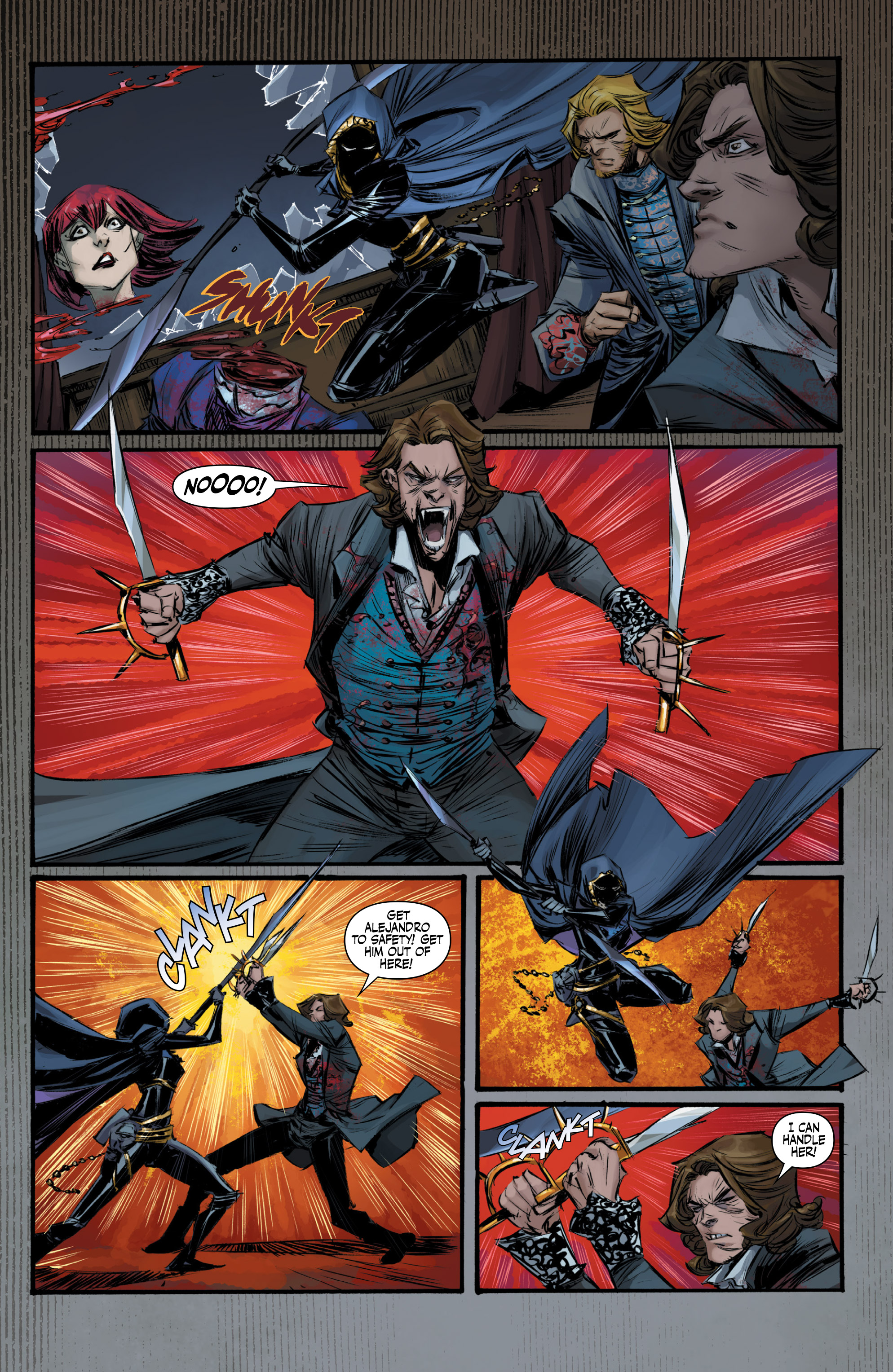 Read online Lady Mechanika: Sangre comic -  Issue #4 - 19