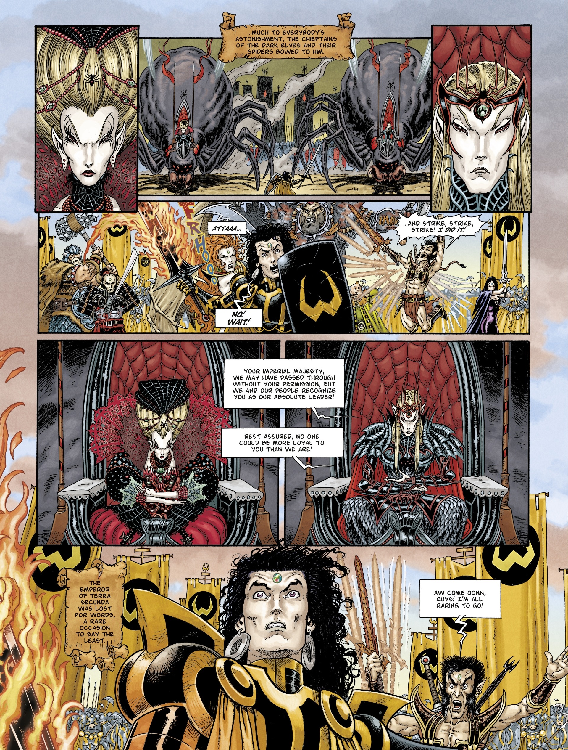 Read online The Black Moon Chronicles comic -  Issue #19 - 32