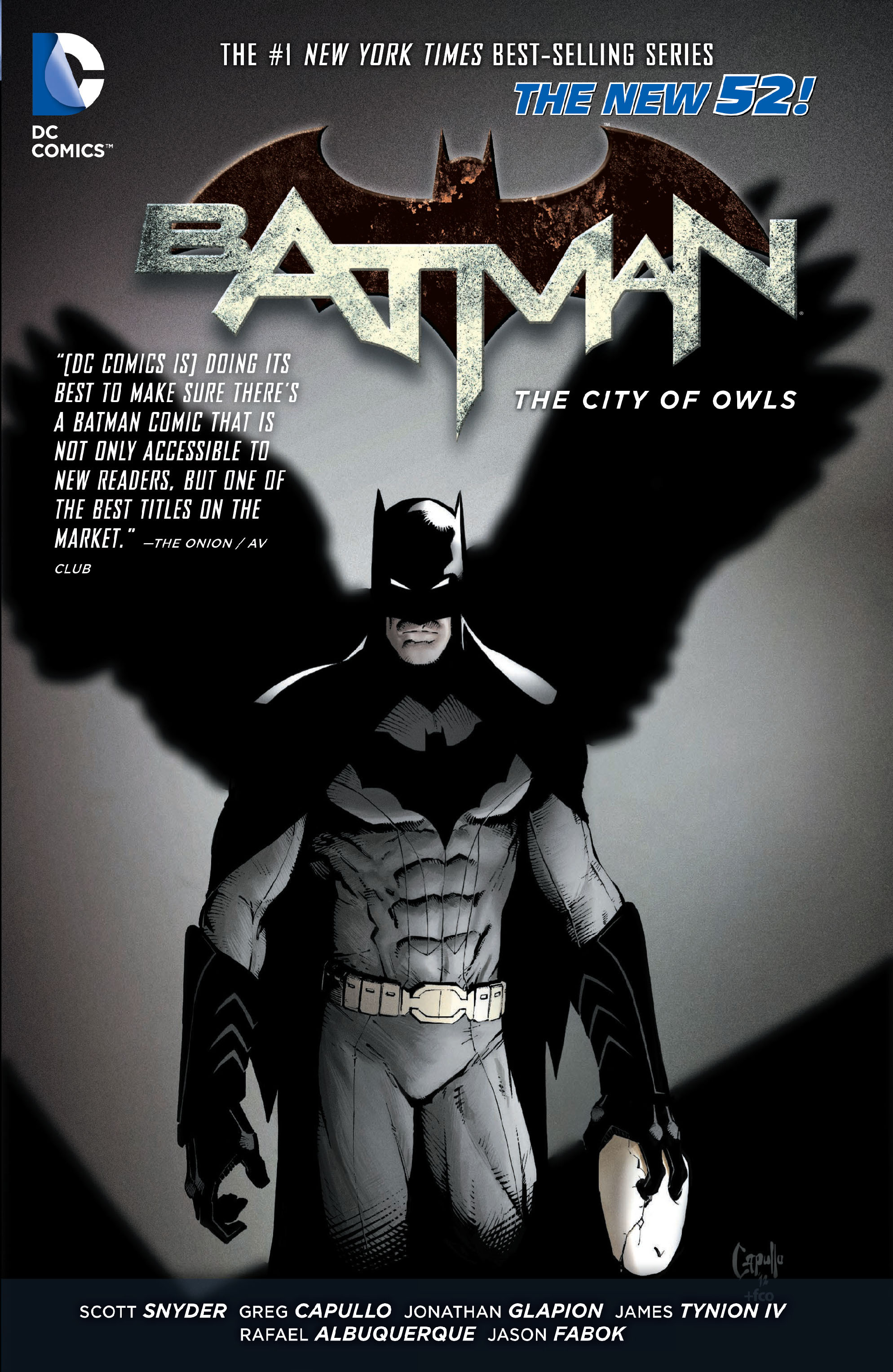 Read online Batman: The City of Owls comic -  Issue # TPB - 1