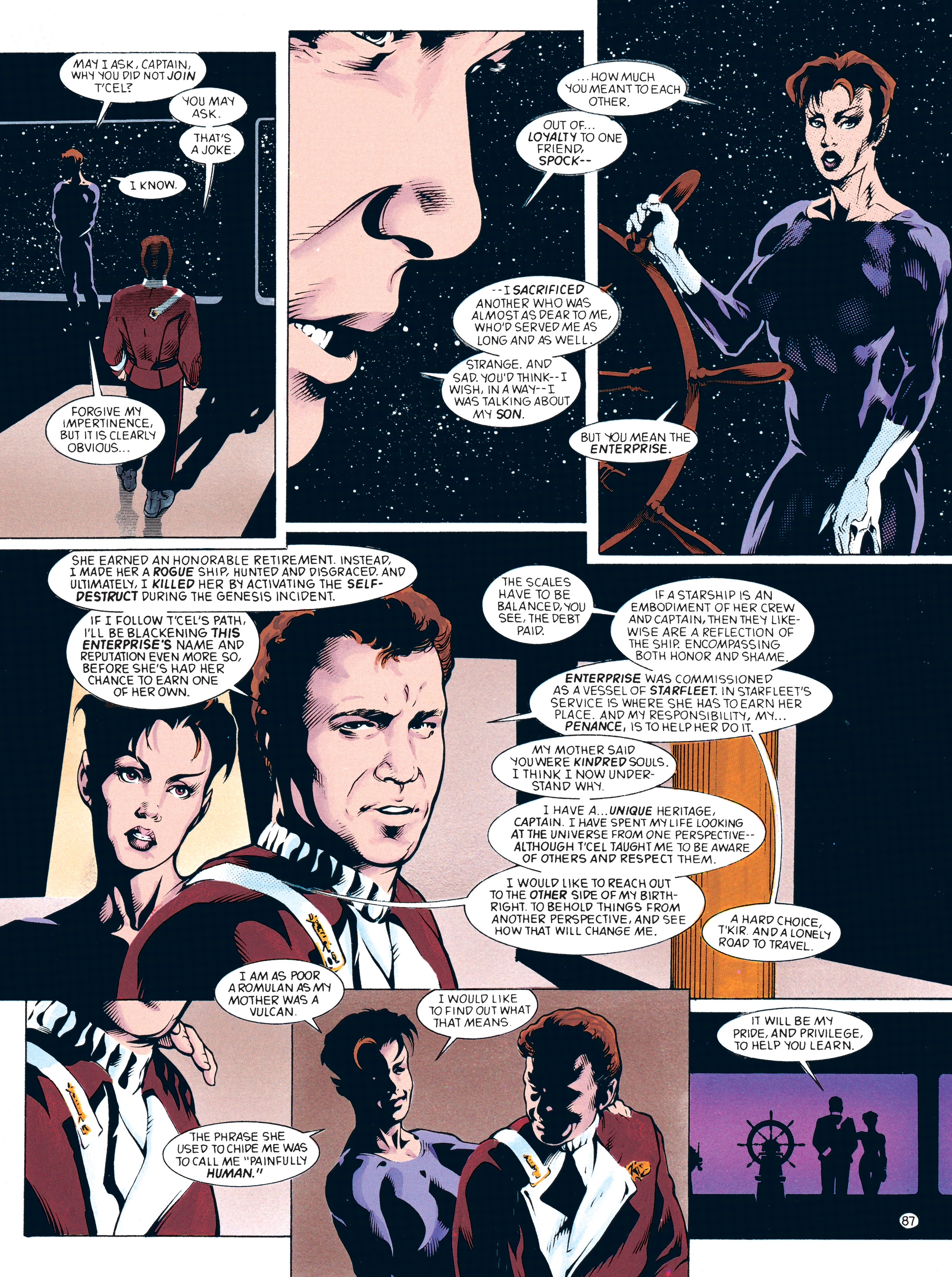 Read online Star Trek: Debt of Honor Facsimile Edition comic -  Issue # TPB - 89