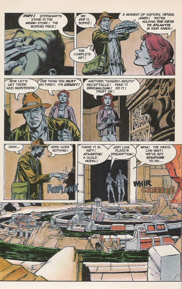 Read online Indiana Jones and the Fate of Atlantis comic -  Issue #3 - 21