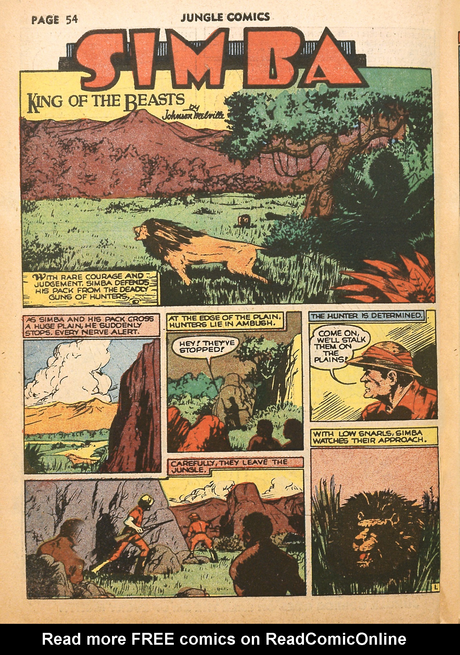 Read online Jungle Comics comic -  Issue #13 - 56