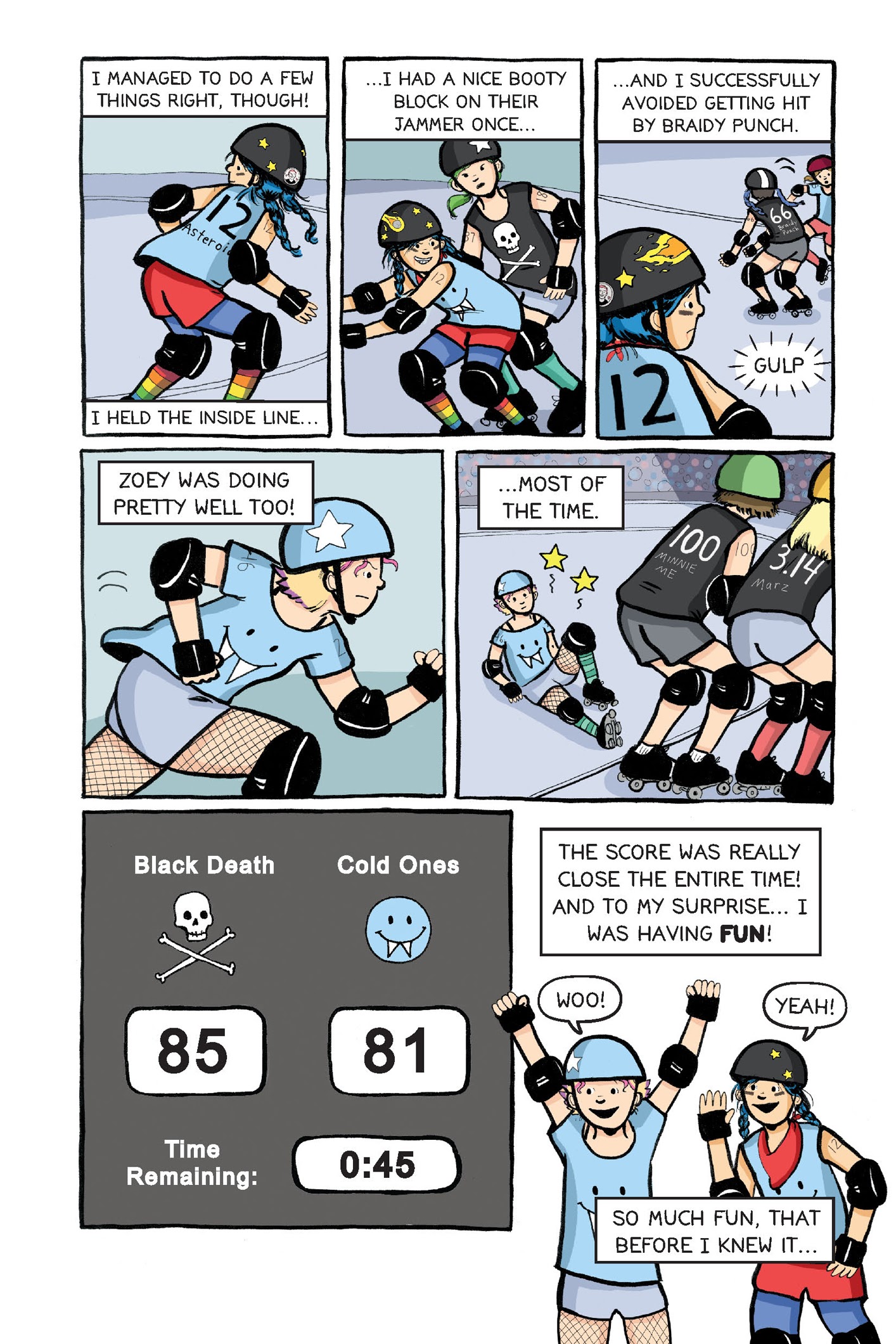 Read online Roller Girl comic -  Issue # TPB (Part 3) - 18