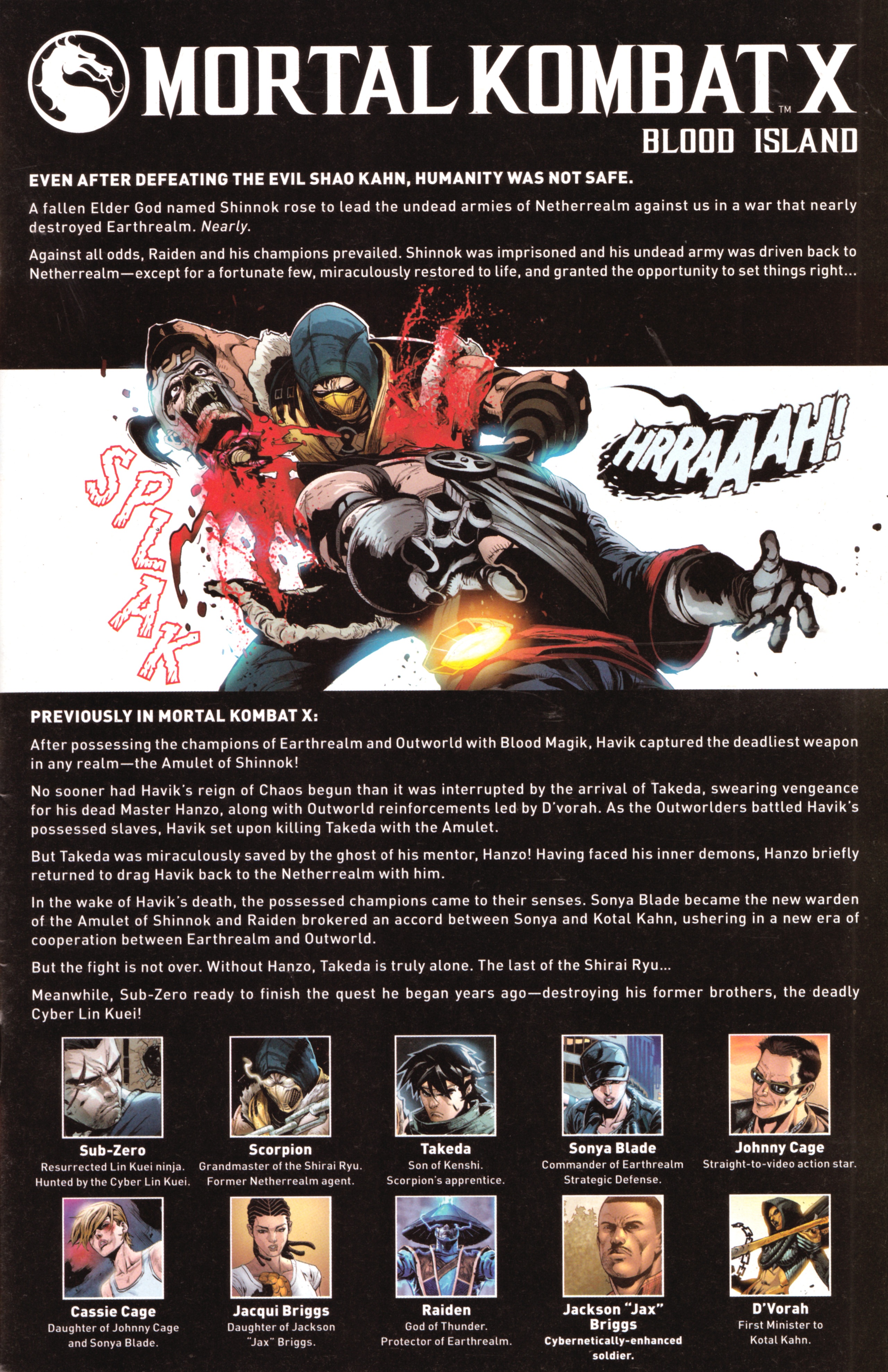 Read online Mortal Kombat X [II] comic -  Issue #12 - 3