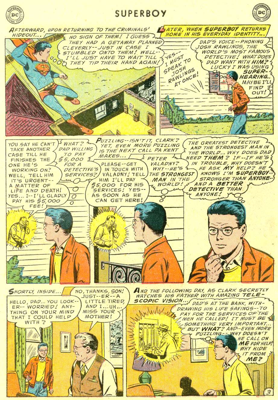 Read online Superboy (1949) comic -  Issue #42 - 4