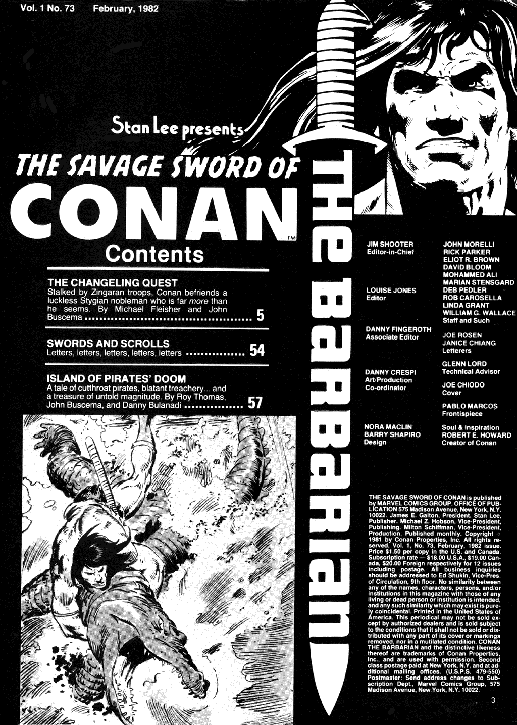 The Savage Sword Of Conan issue 73 - Page 3