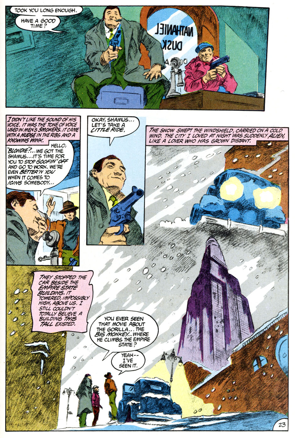 Read online Nathaniel Dusk comic -  Issue #1 - 31