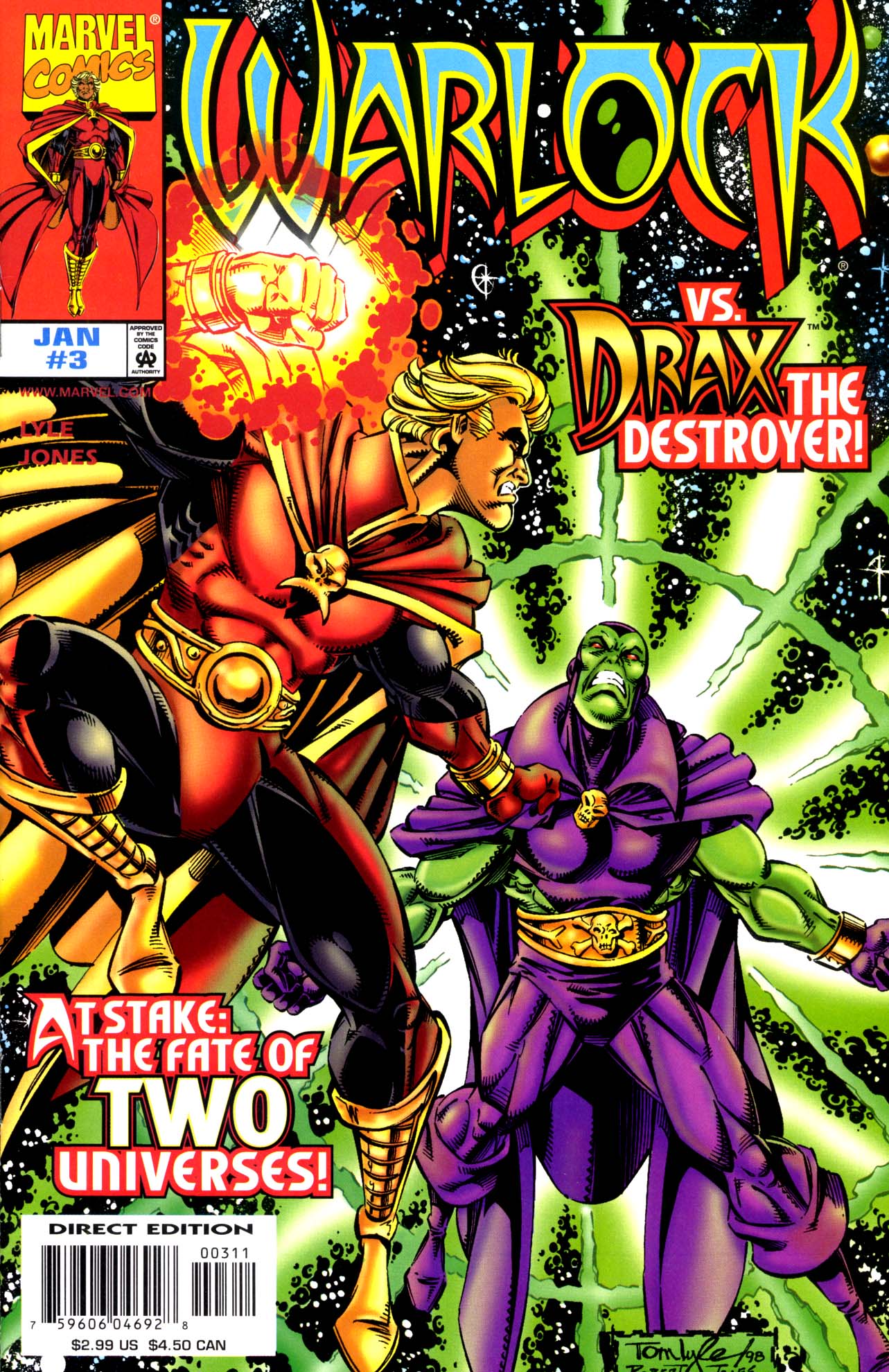 Read online Warlock (1998) comic -  Issue #3 - 1